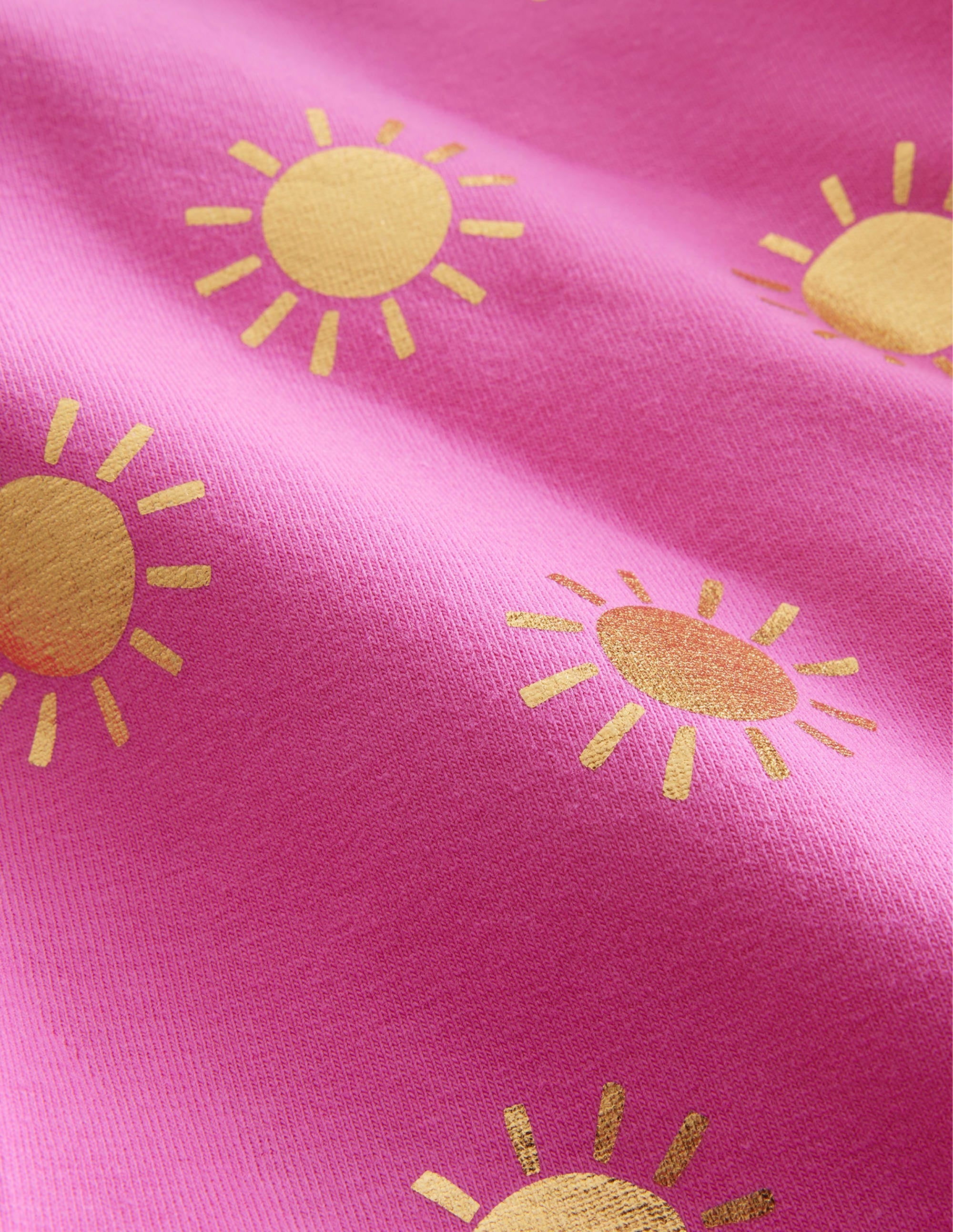 Legging fun-Rose bonheur/soleils dorés - Image 3
