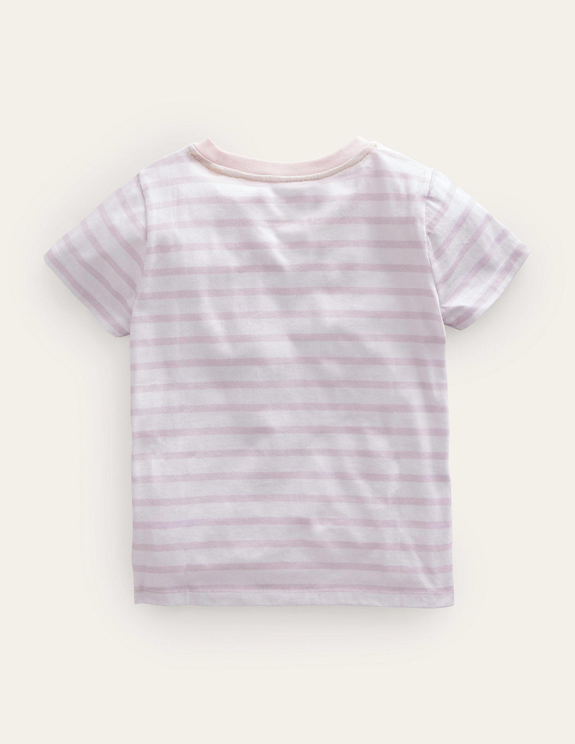 Flutter T-Shirt-Ivory/Dusty Pink Ballerinas-2
