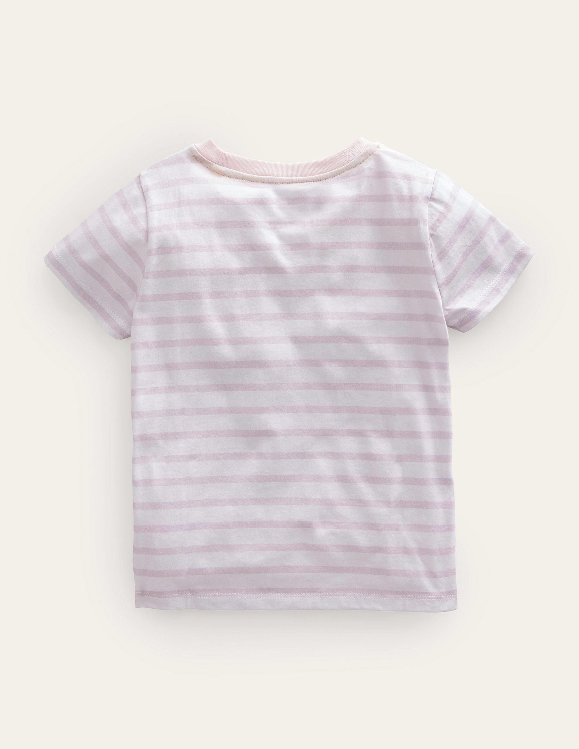 Flutter T-Shirt-Ivory/Dusty Pink Ballerinas - Image 2