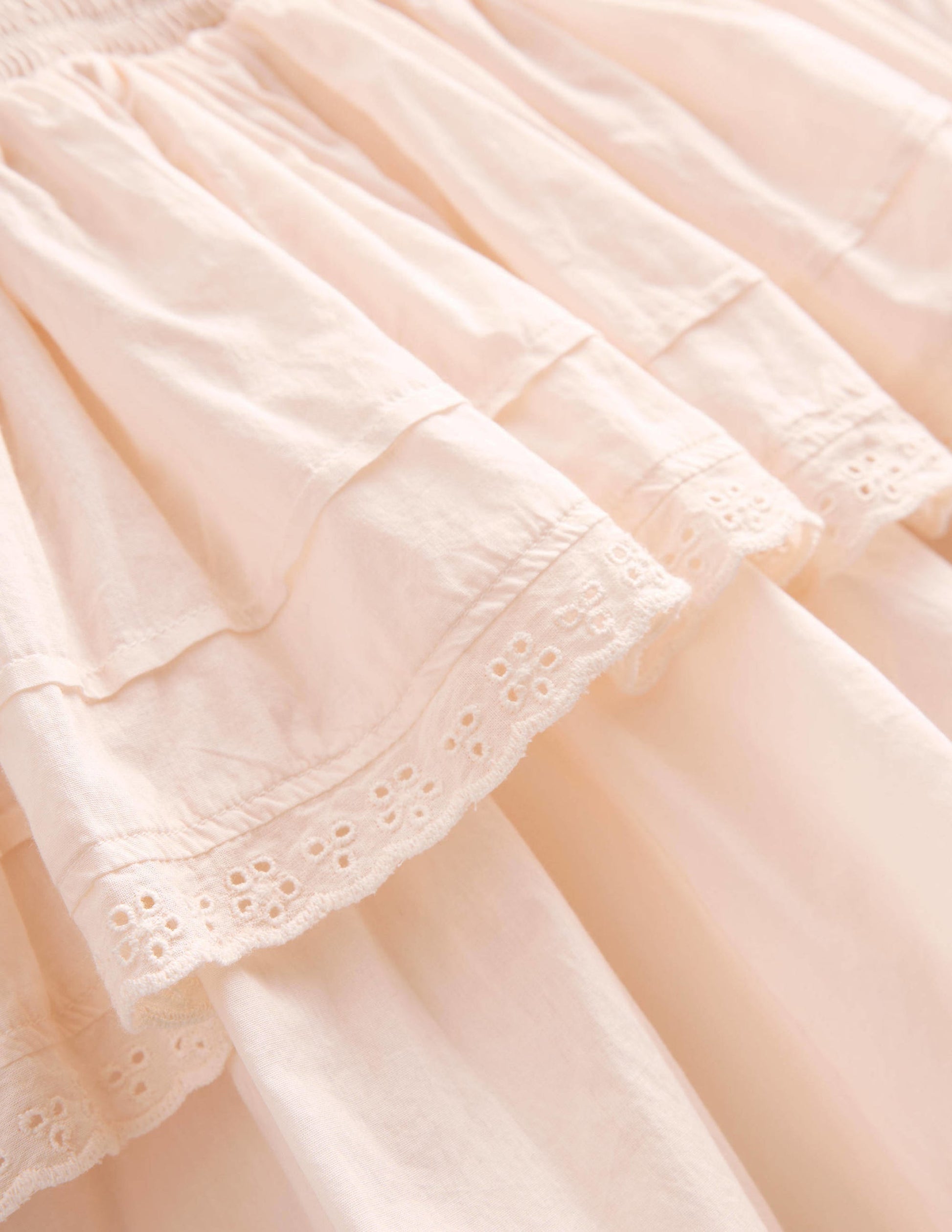 Robe tissée en dentelle-Ivoire-3