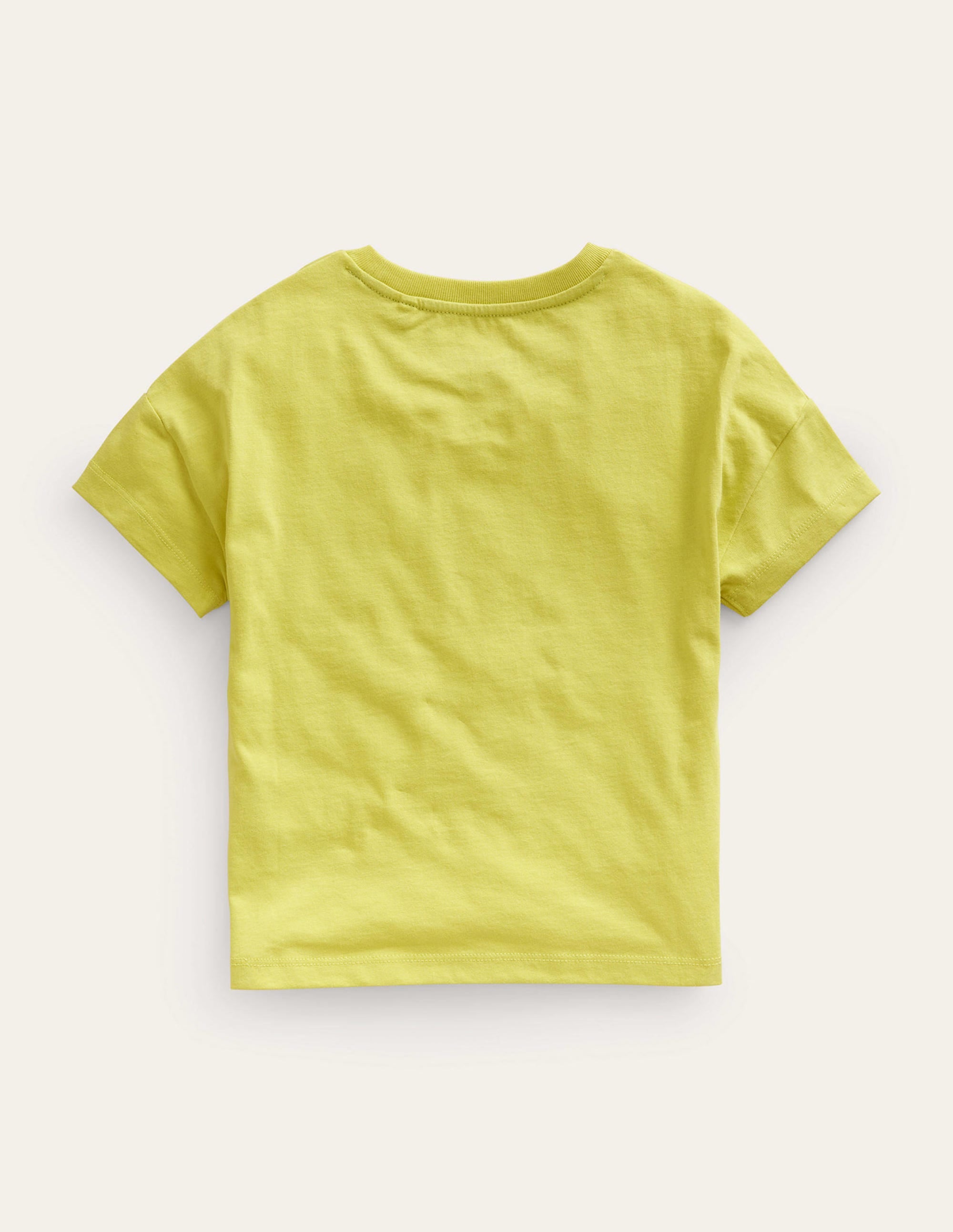 T-shirt à imprimé graphique-Motif Ocean Warrior jaune - Image 2