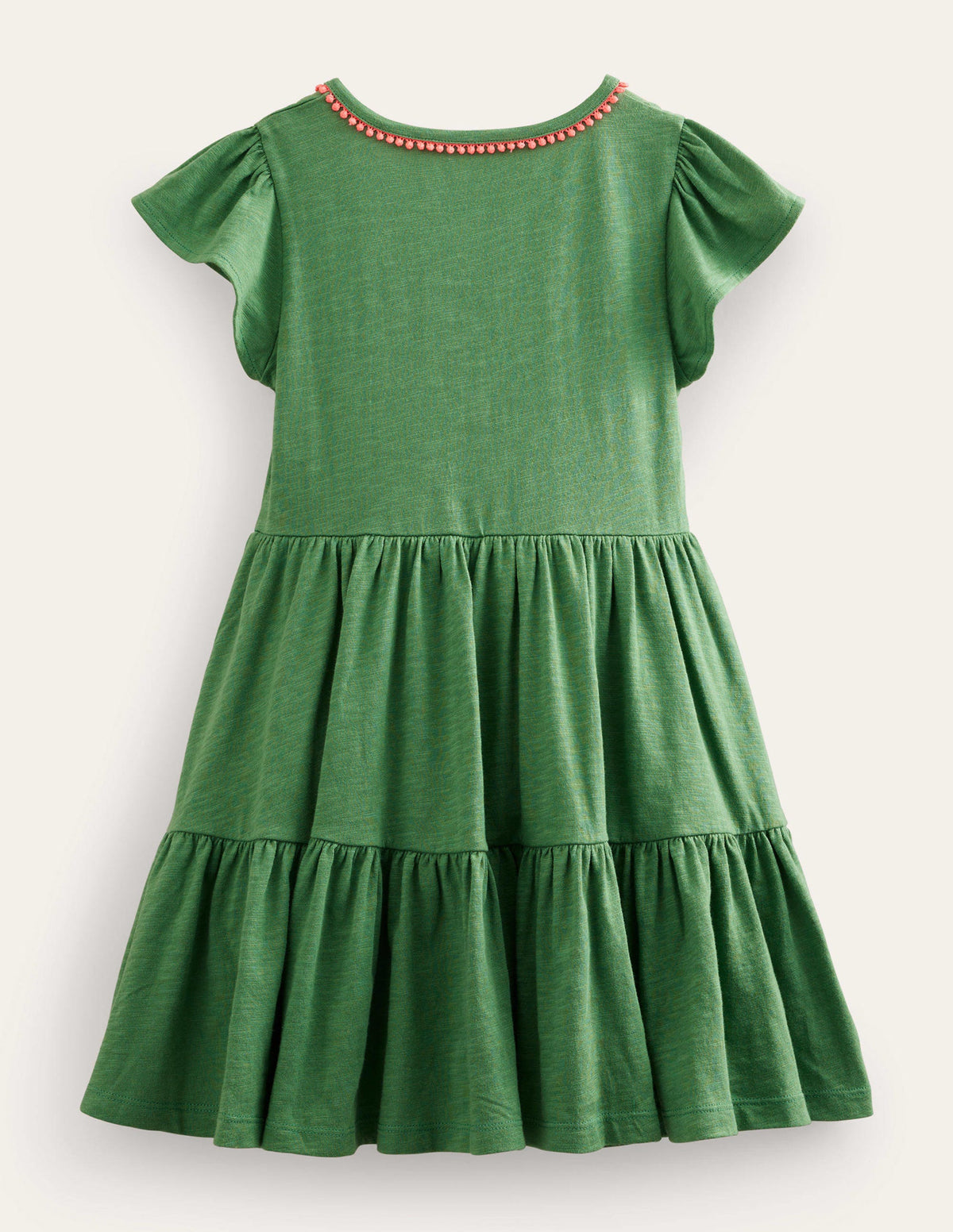 Jerseykleid mit Tellerrock-Safarigrün - Image 2