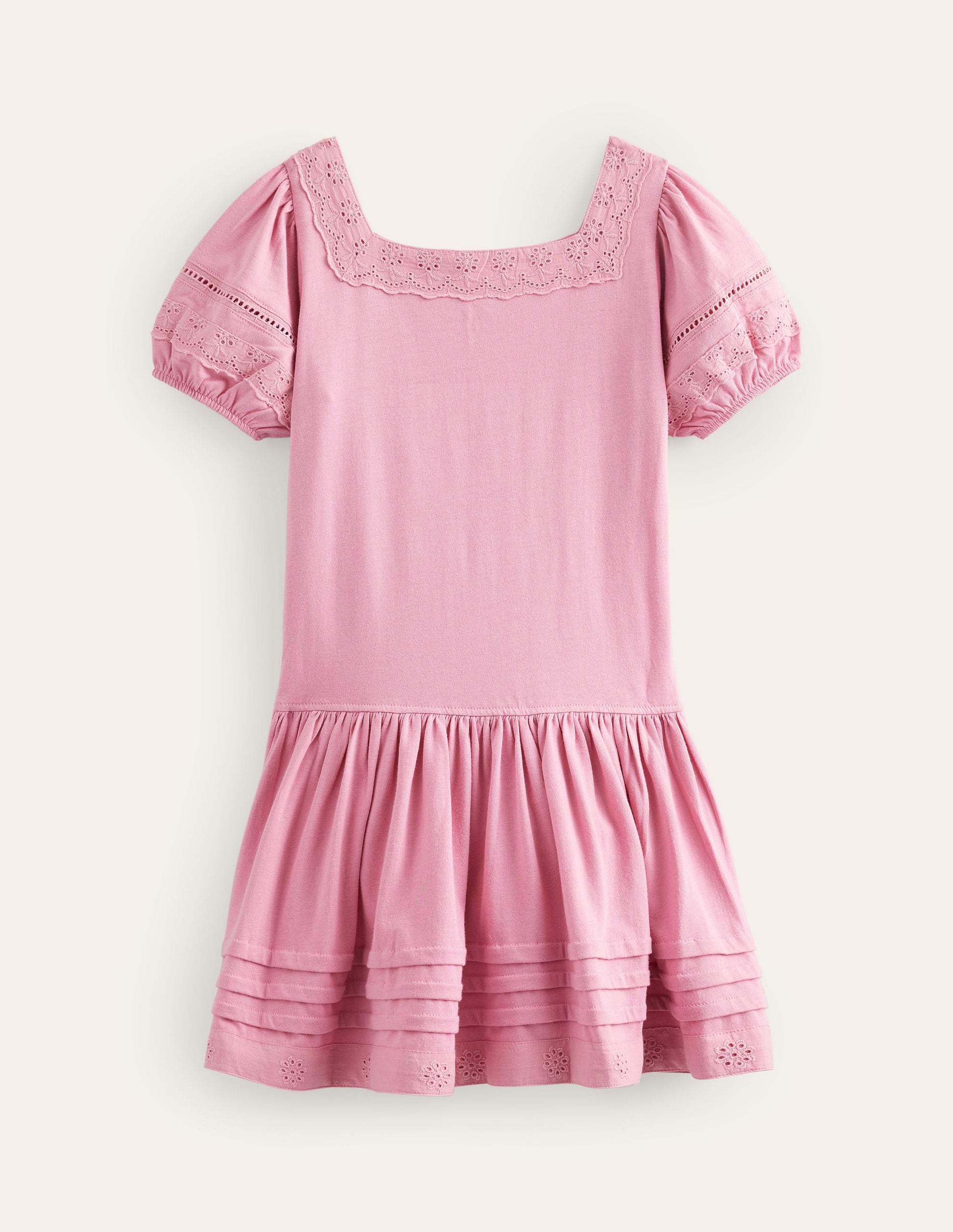 Robe taille basse-Rose formica-2