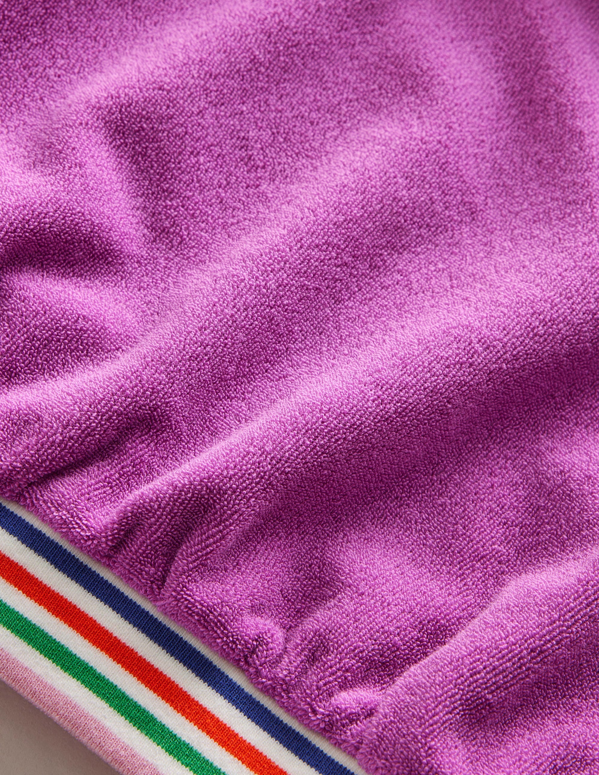 Towelling Vest-Radiant Orchid Purple - Image 3
