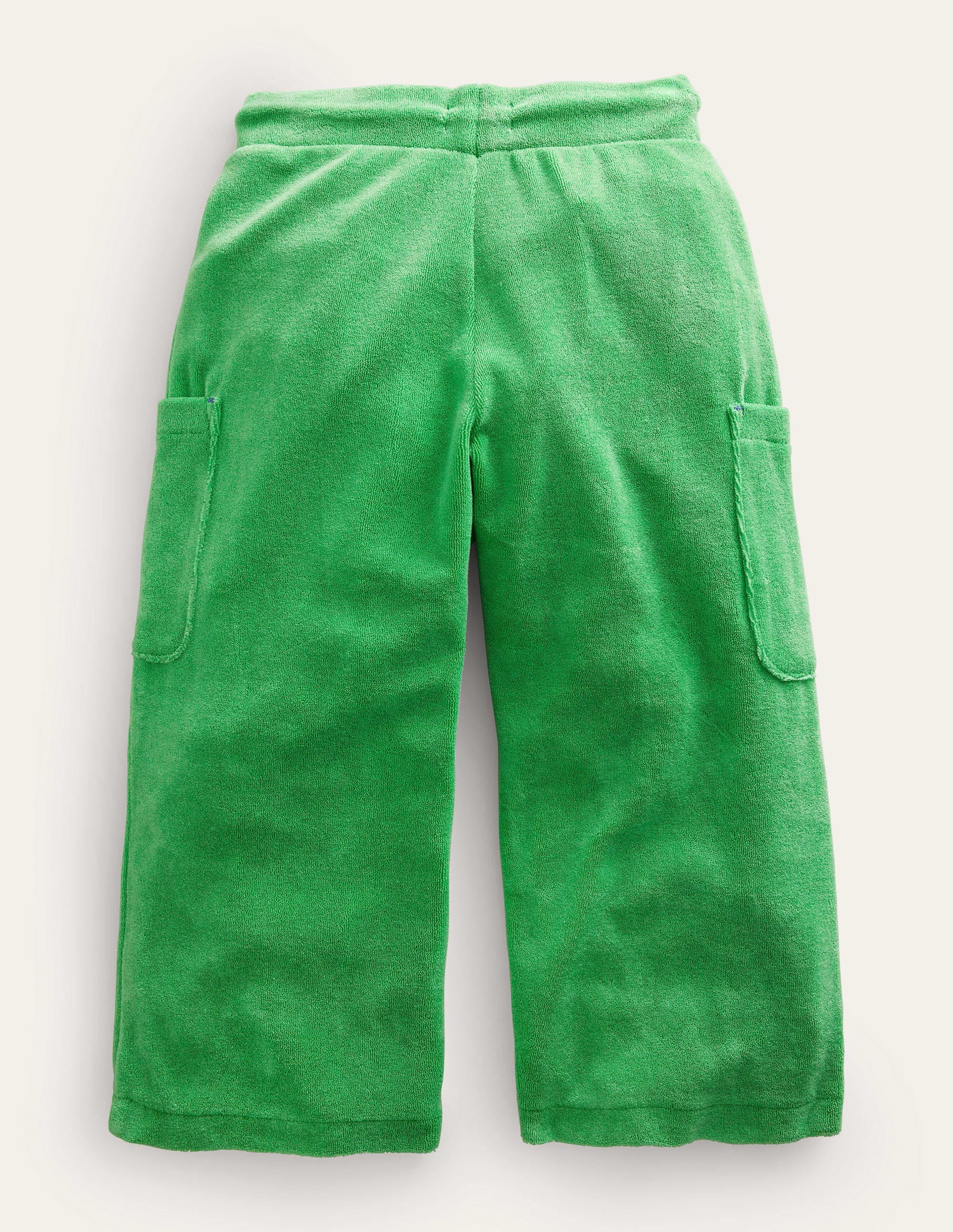 Pantalon cargo en éponge-Vert aloé vera - Image 2
