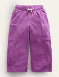 Pantalon cargo en éponge-Violet orchidée éclatante