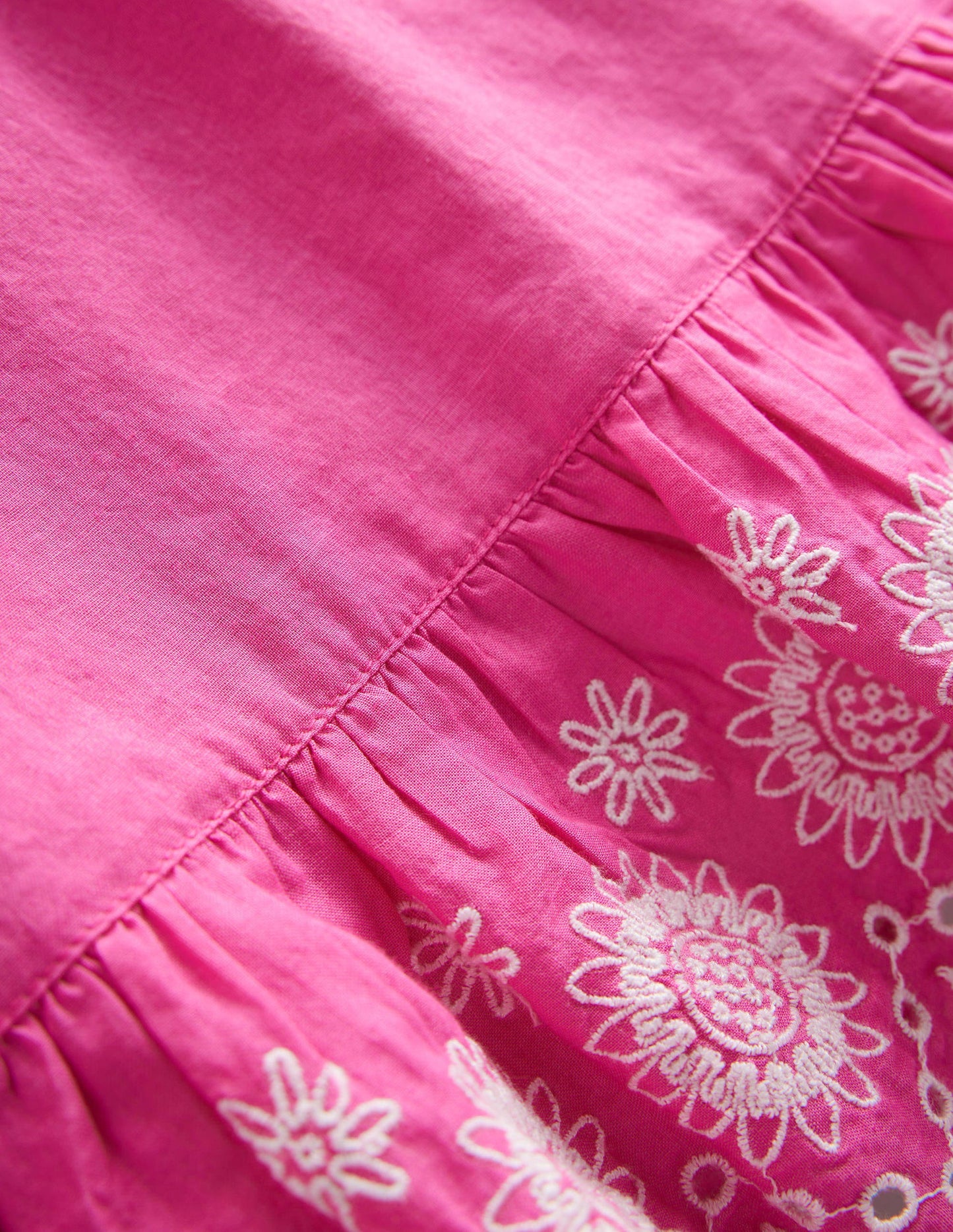 Embroidered Kaftan-Tickled Pink