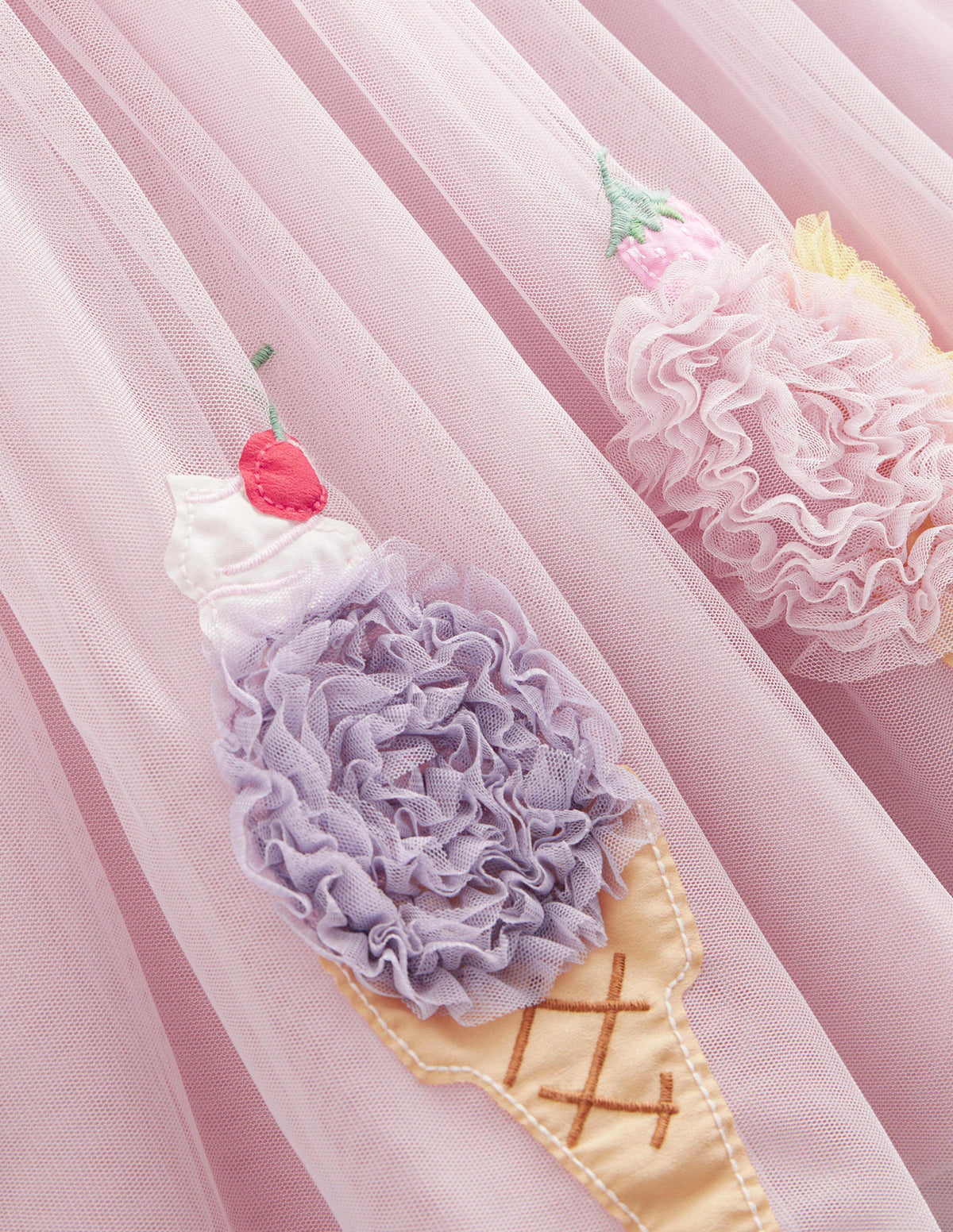 Tüllkleid-Französisches Rosa - Image 3