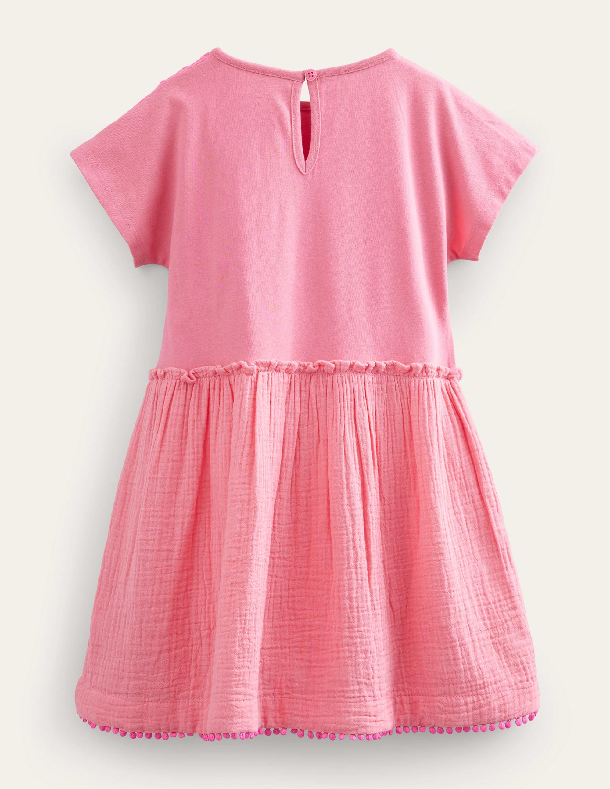 Strukturiertes Kleid aus einer Webmischung-Azalee - Image 2