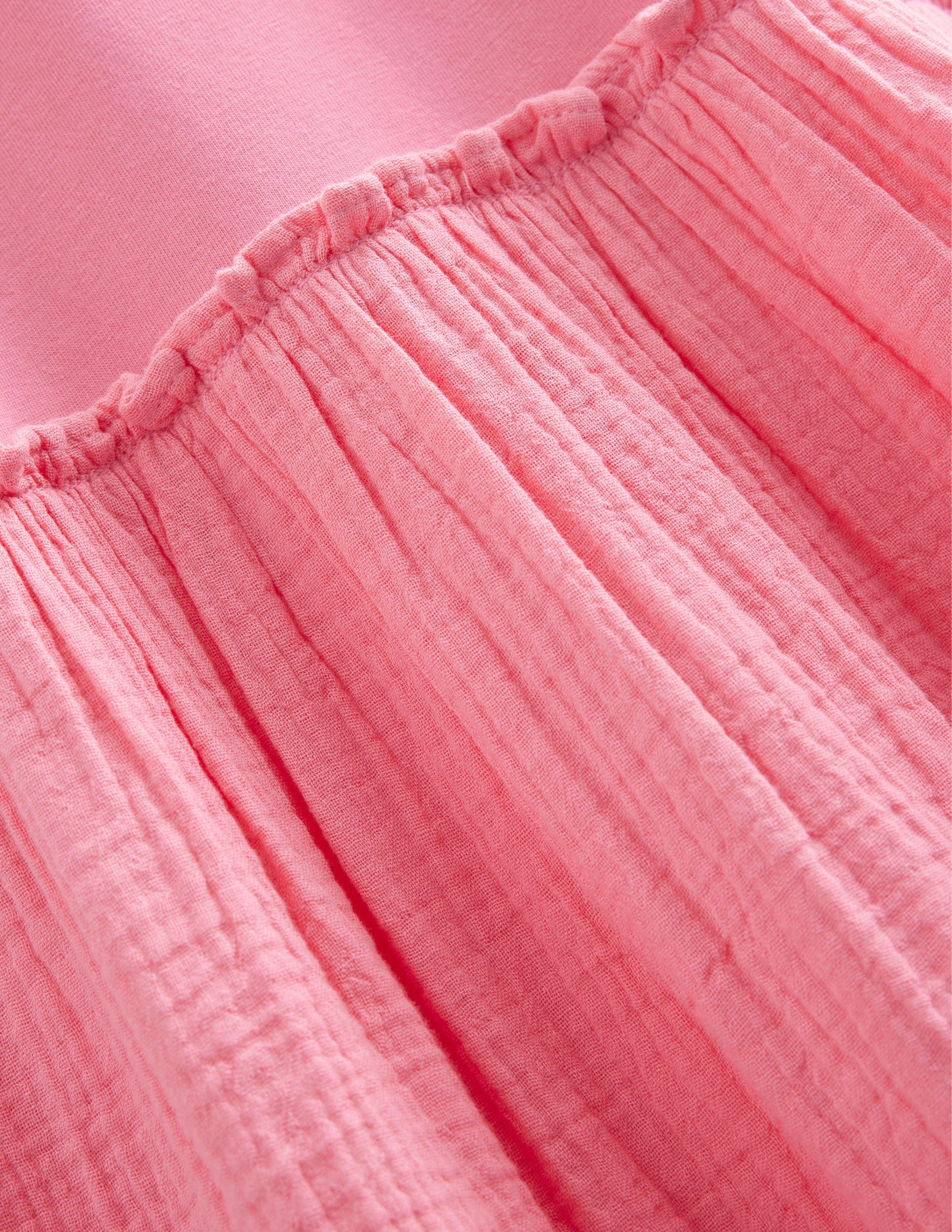 Strukturiertes Kleid aus einer Webmischung-Azalee - Image 3