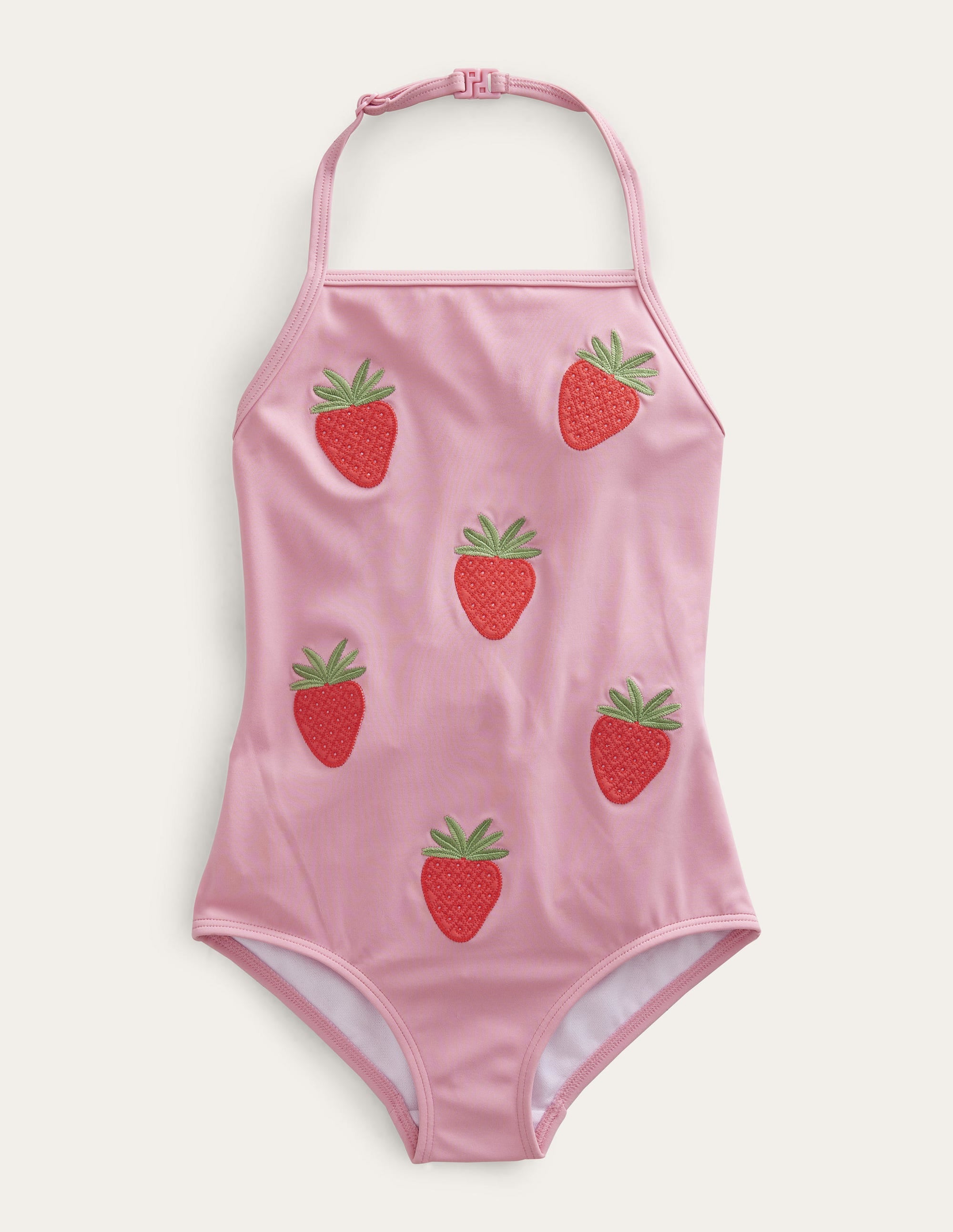 Maillot de bain à appliqué fruit-Limonade rose - Image 1