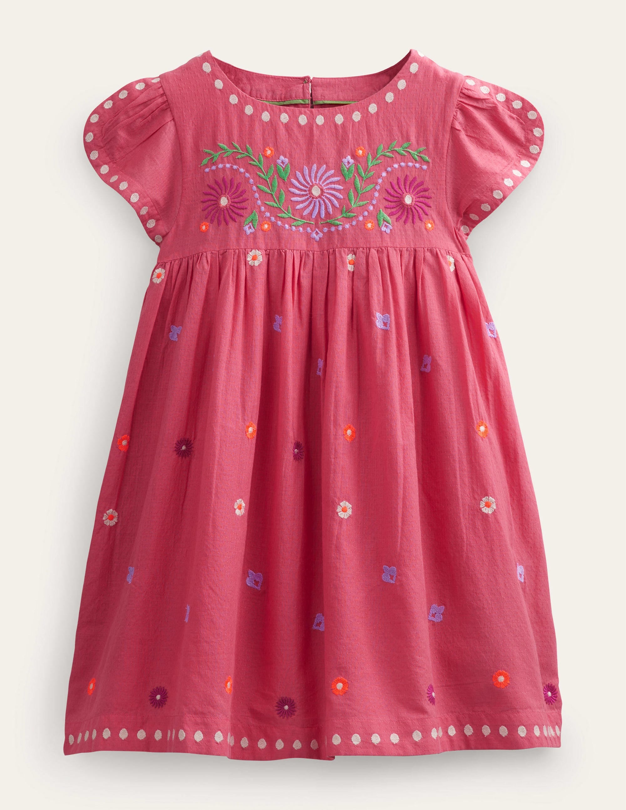 Robe brodée texturée-Sucette - Image 1
