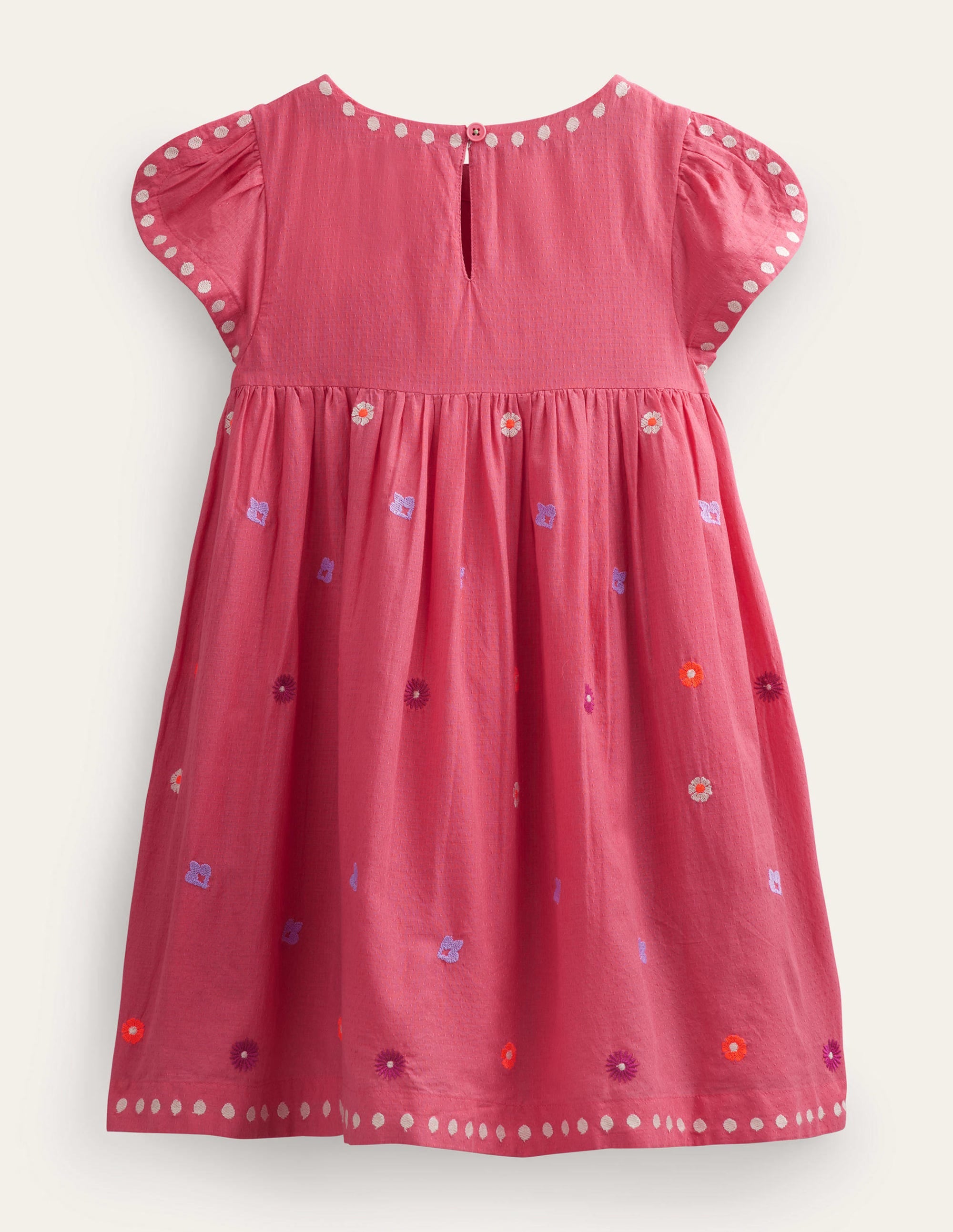 Robe brodée texturée-Sucette - Image 2