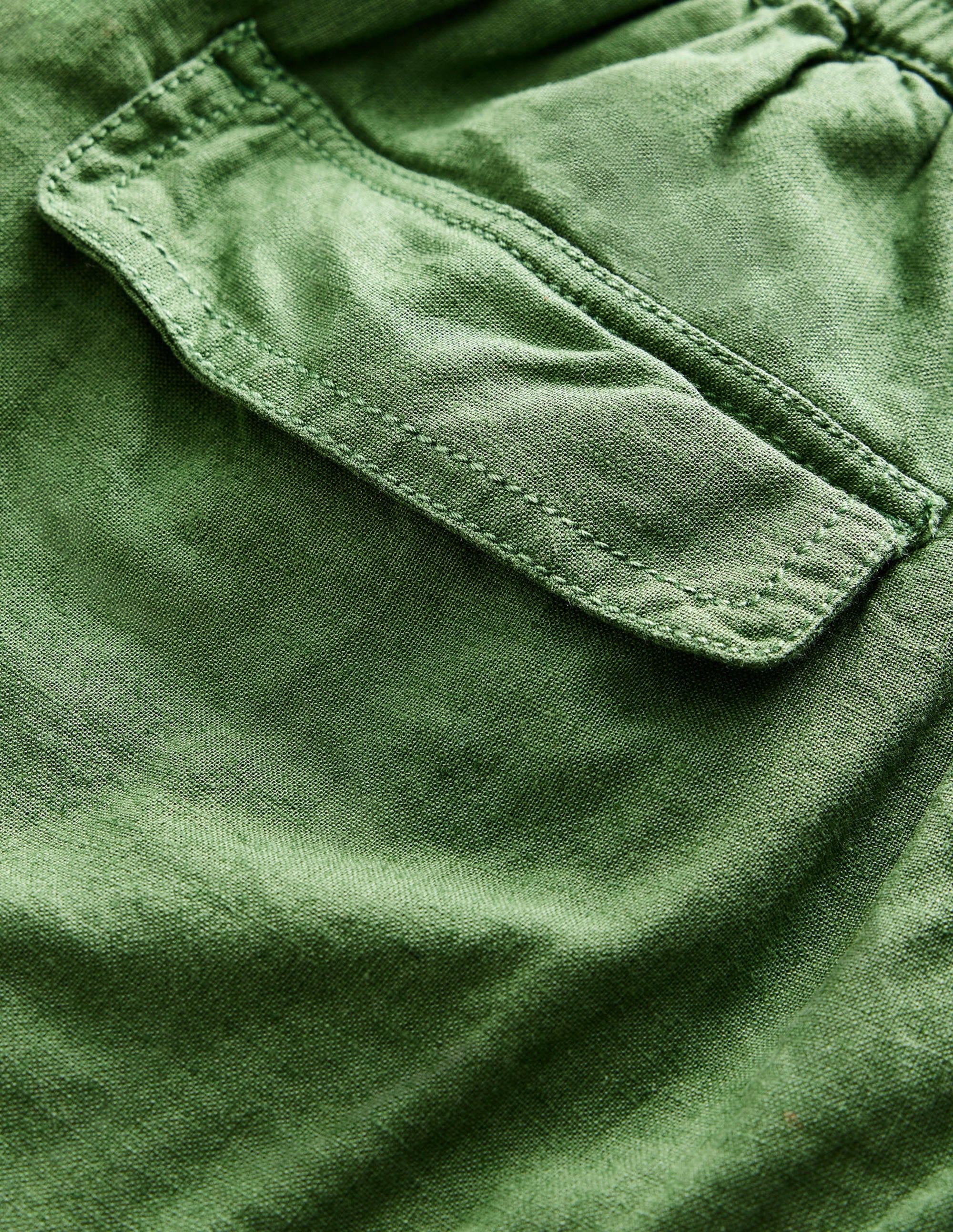 Short cargo long-Vert kaki - Image 3