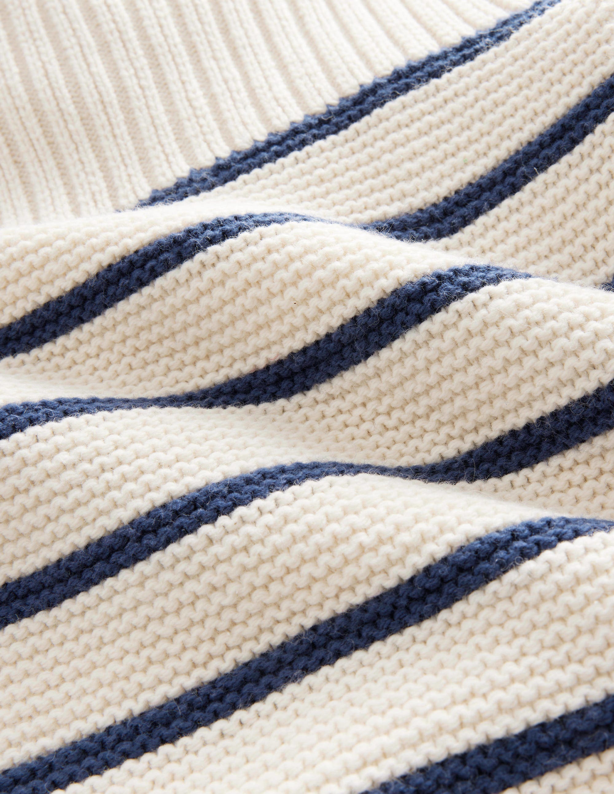 Pull nautique-Rayé écru chiné - Image 3