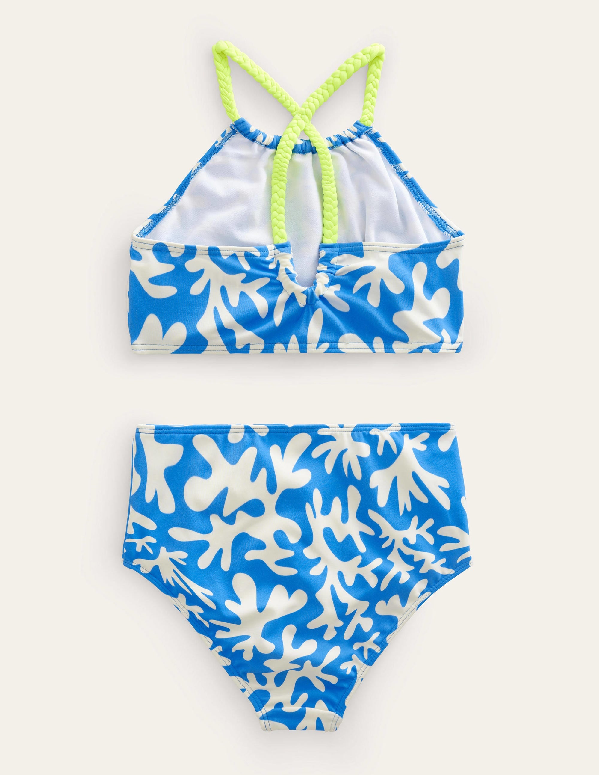Bikini échancré dans le dos-Bleu marocain - Image 2