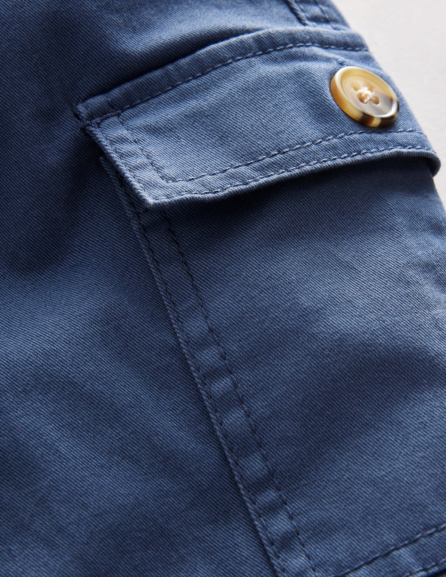 7/8-Cargohose-Roboterblau
