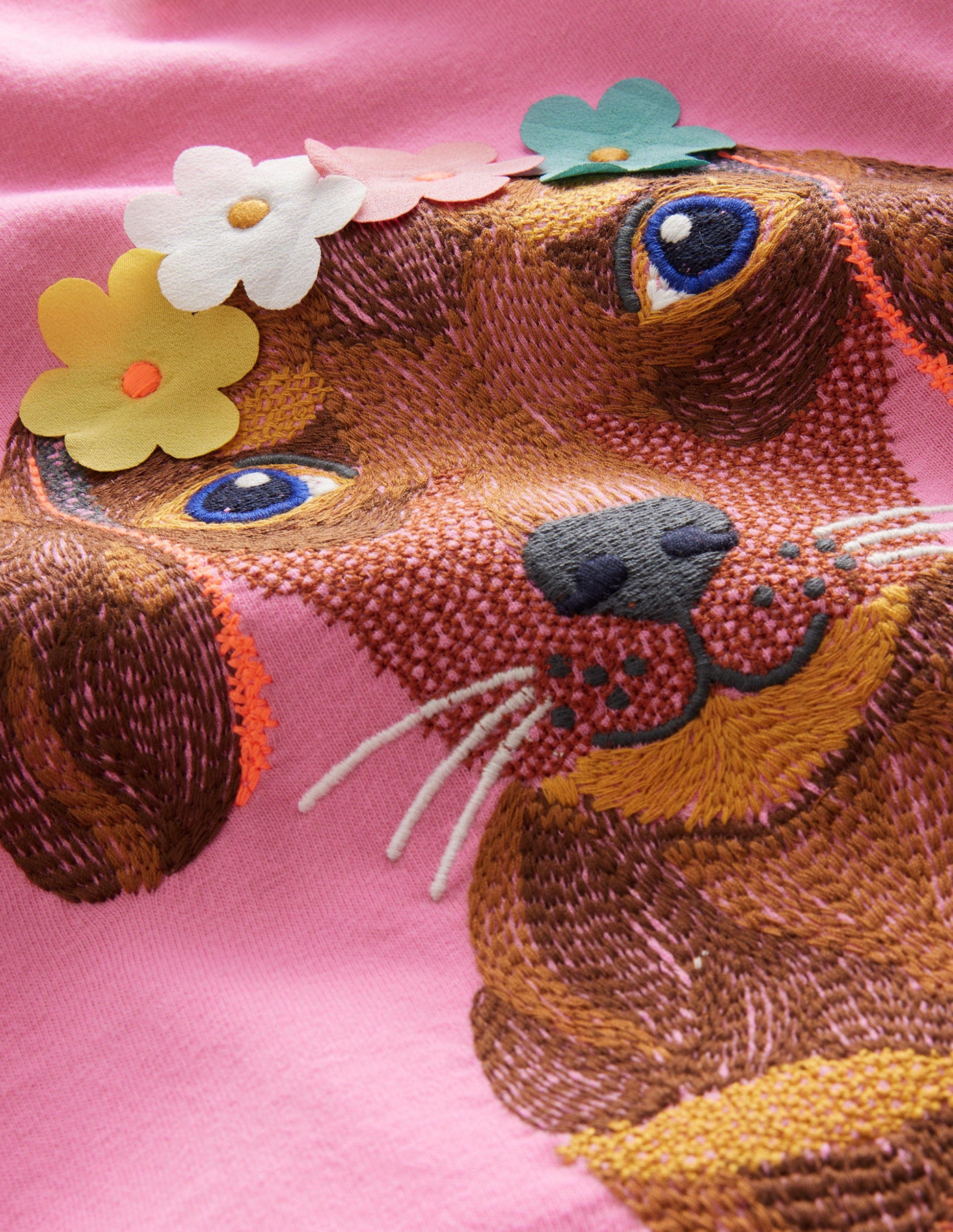 Superstitch Logo T-Shirt-Cameo Pink Puppy-3