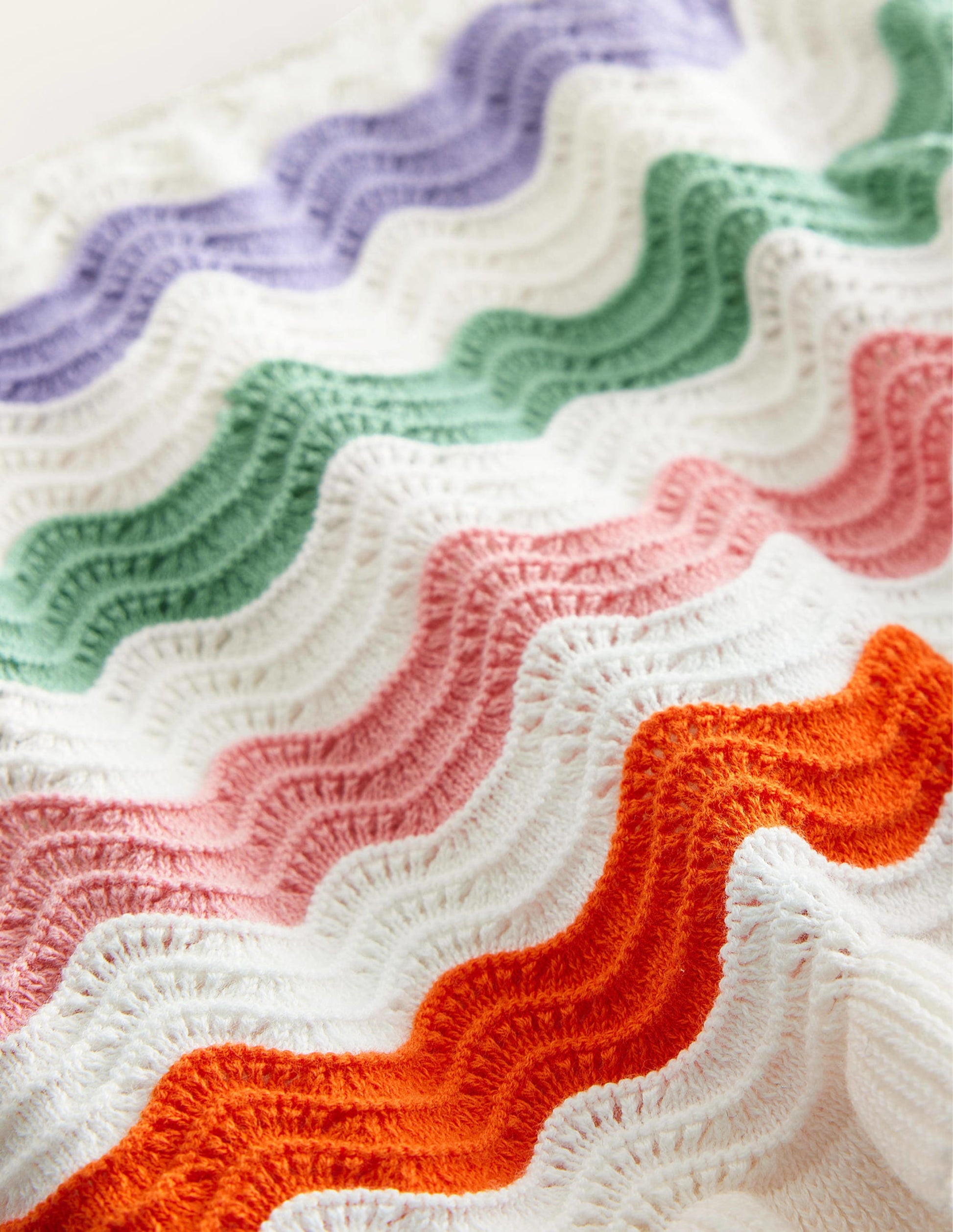 Strickshorts mit Rüschen-Bunt, Regenbogen-3