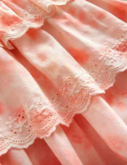 Tie Dye Skirt-Pink Tie Dye-3