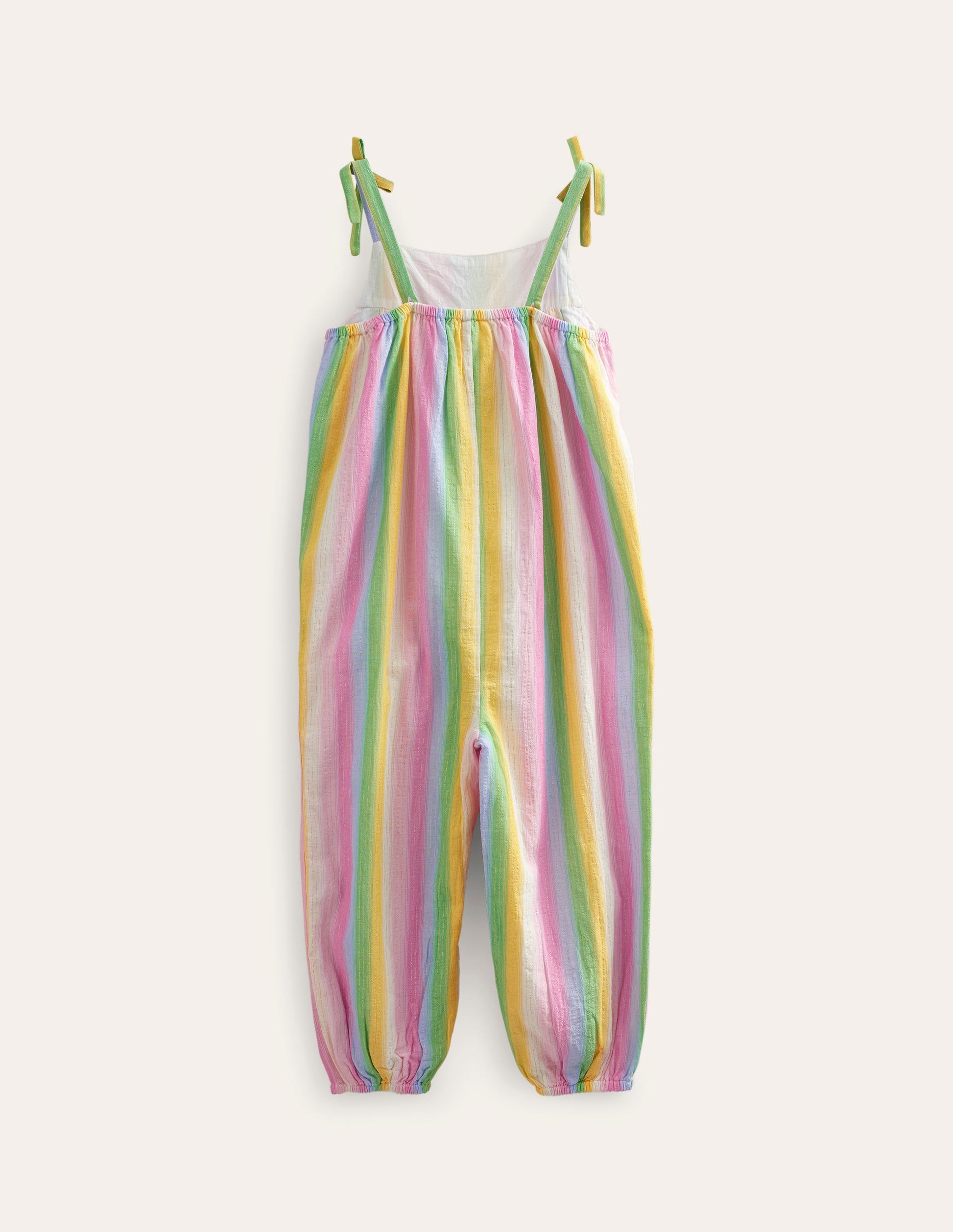 Gewebter Träger-Overall-Regenbogenfarben, Streifen mit Farbverlauf-2