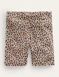Radlerhose-Leopardenmuster