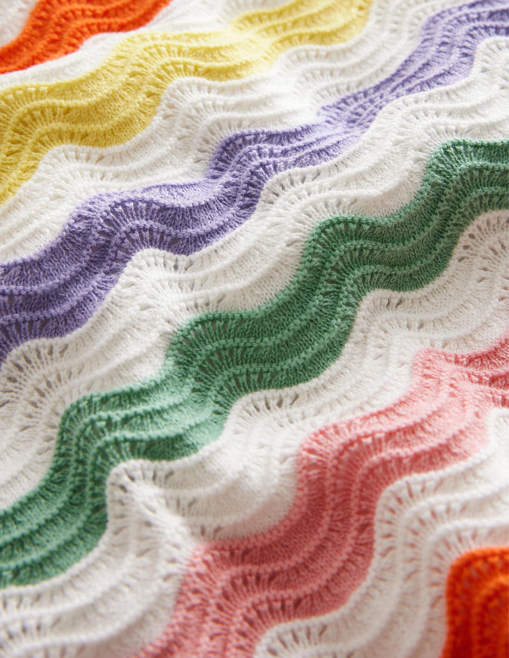 Träger-Strickshirt mit Rüschen-Bunt Gestreift-3