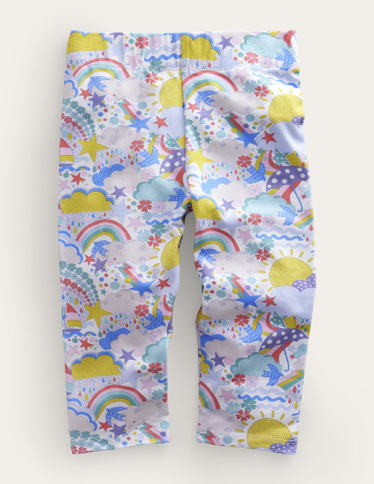 Lustige, verkürzte Leggings-Bunt, Wetter-1
