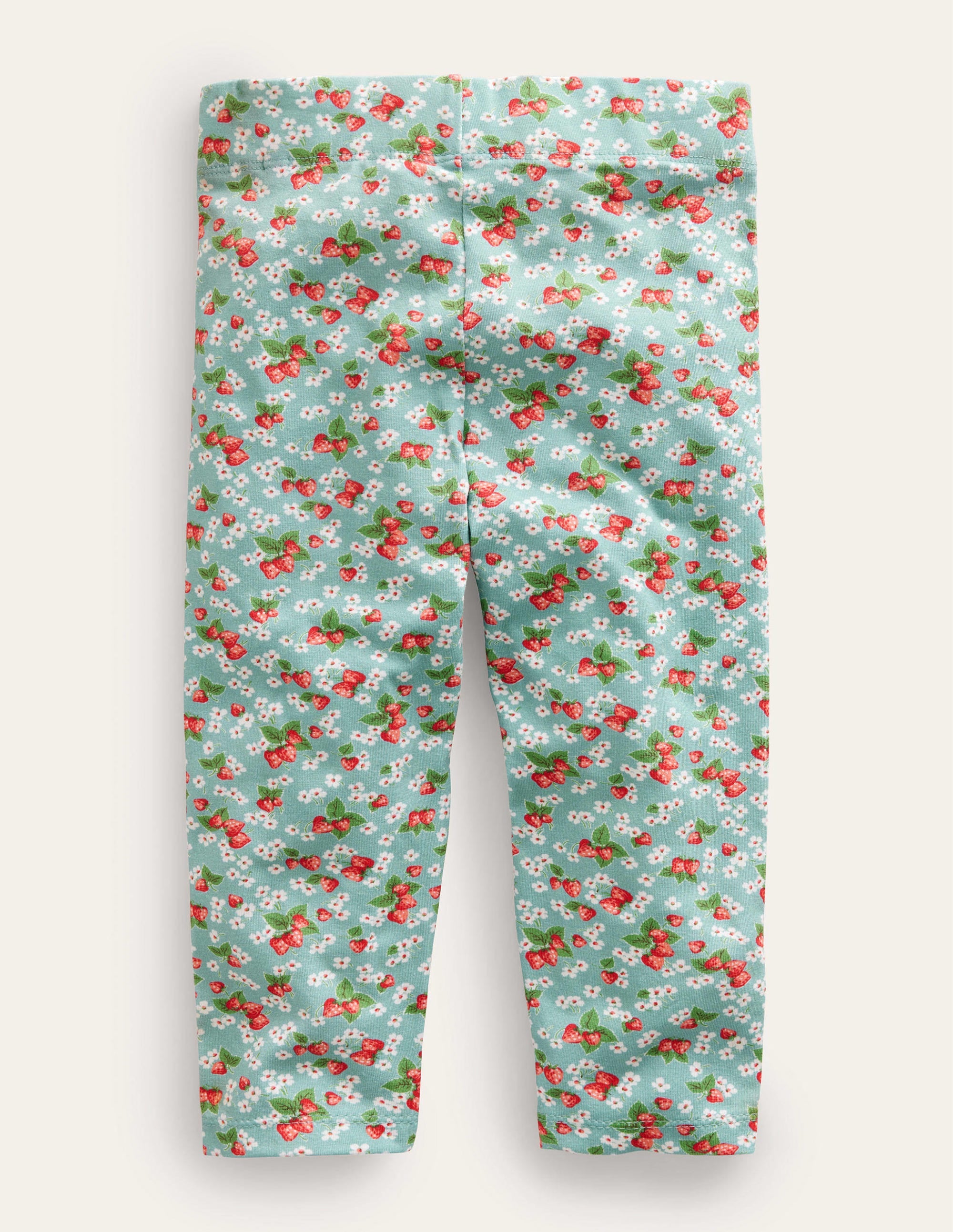 Legging court fun-Fraises bleu - Image 2