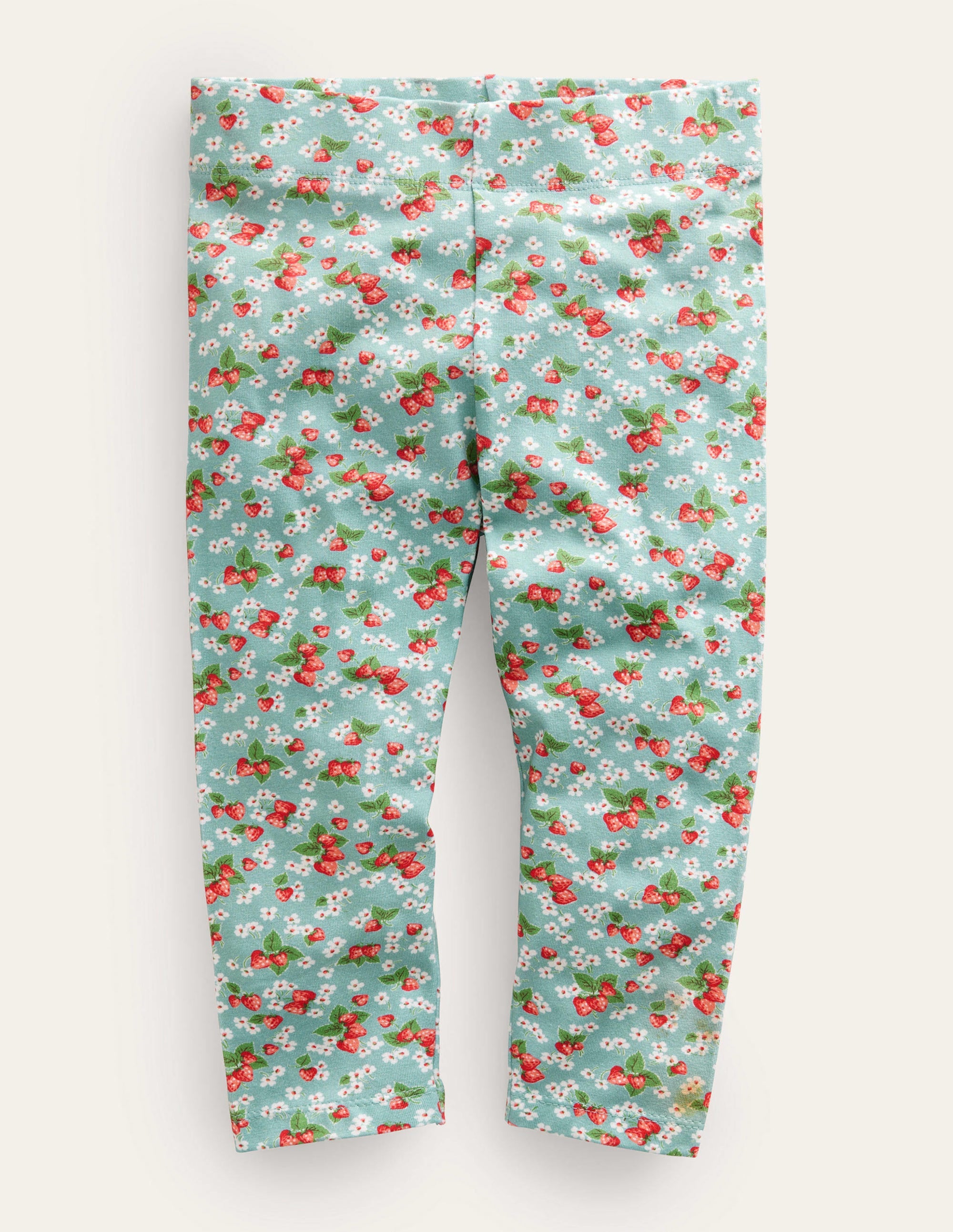 Legging court fun-Fraises bleu - Image 1