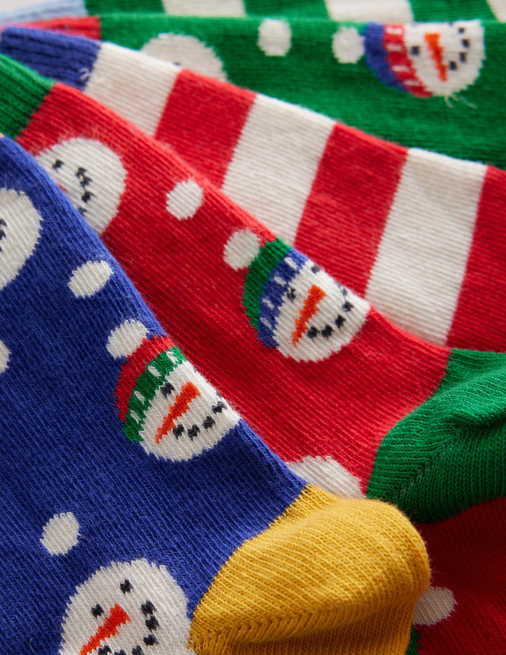 Socken im 5er-Pack-Festlich Streifen-2