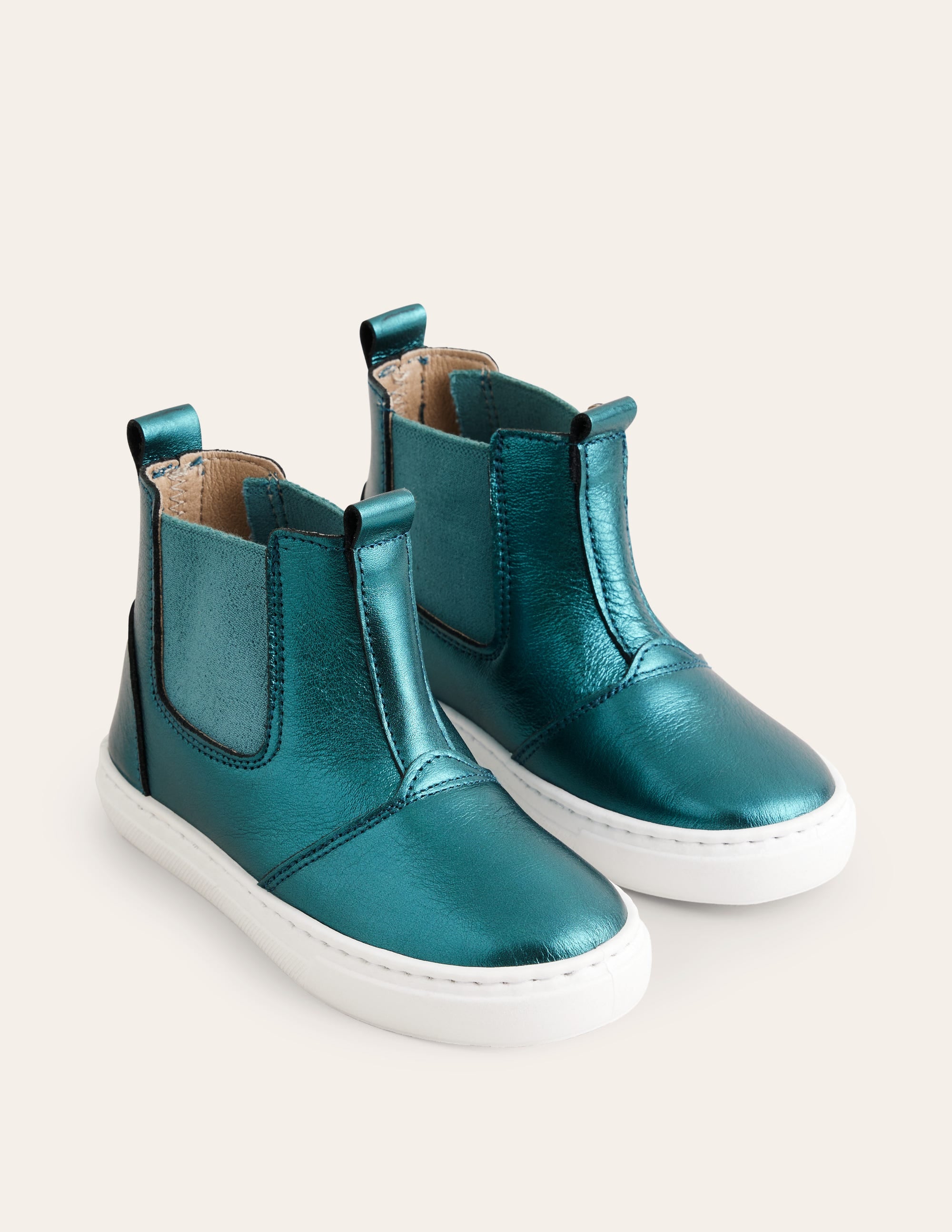Metallic-Stiefeletten-Marineblau - Image 2