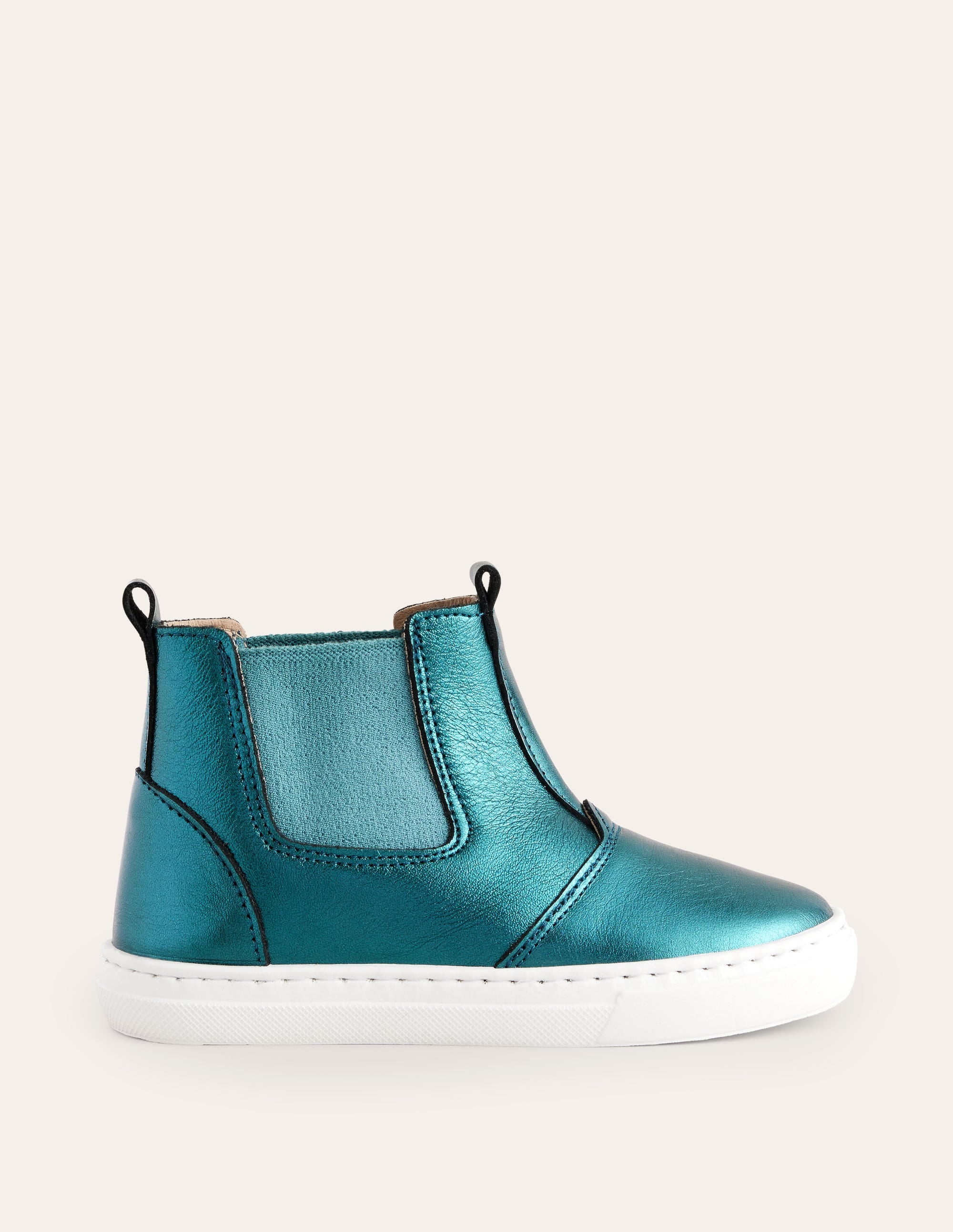 Metallic-Stiefeletten-Marineblau - Image 1