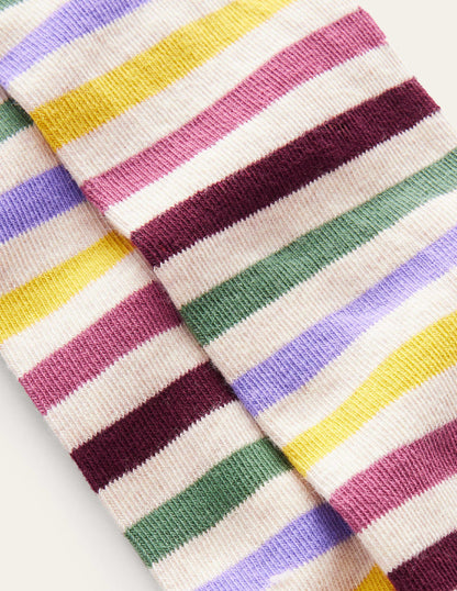 Gemusterte Strumpfhose-Bunt Regenbogen-3