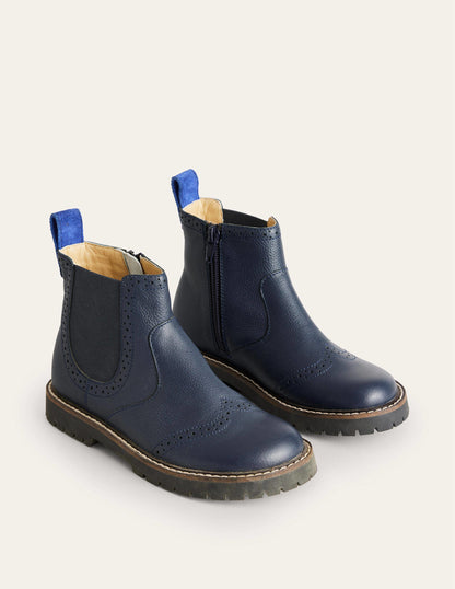 Chelsea-Stiefel-Aqua Marine Marl