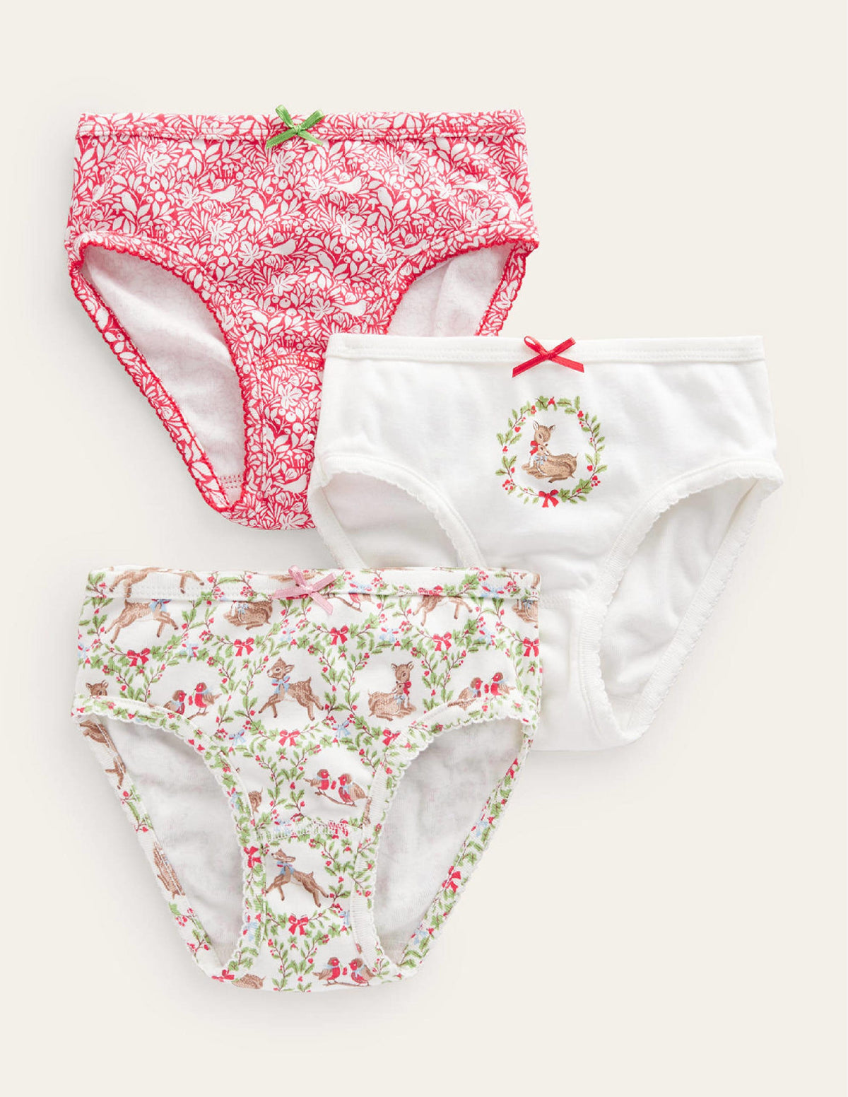 3er-Pack festliche Hosen-Rot Festlich - Image 1