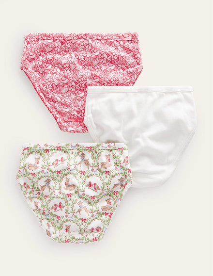 3er-Pack festliche Hosen-Rot Festlich