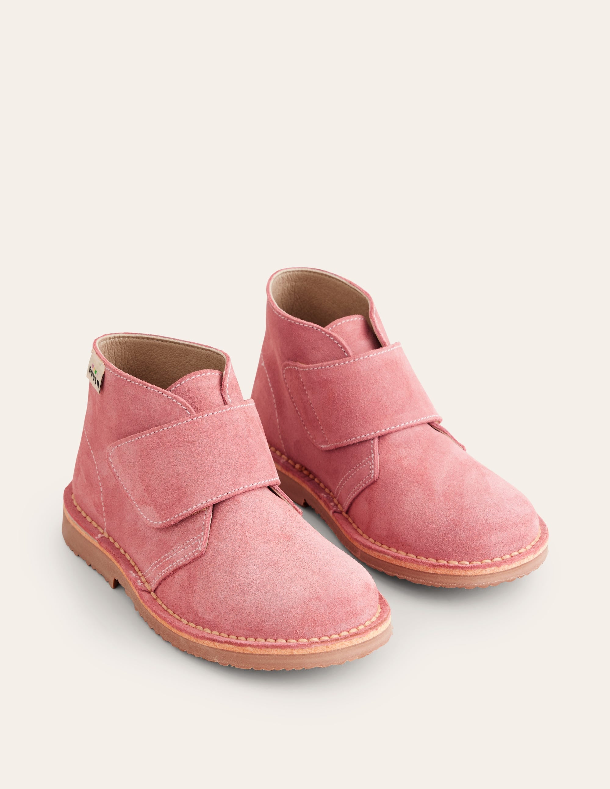 Wüstenstiefel aus Wildleder-Rosa - Image 2