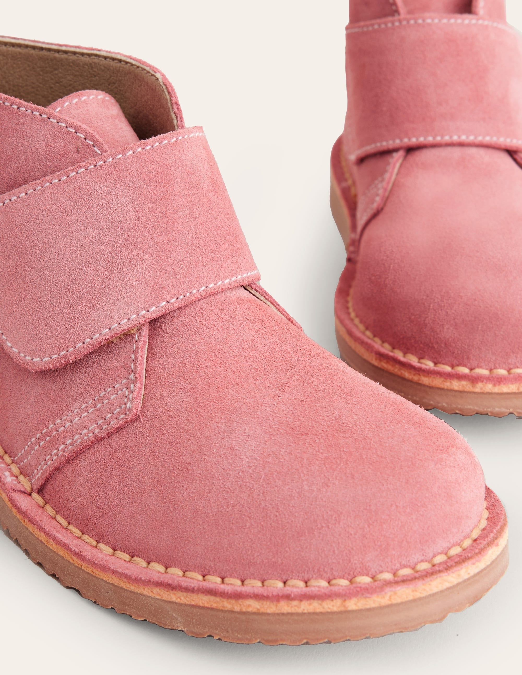 Wüstenstiefel aus Wildleder-Rosa - Image 3
