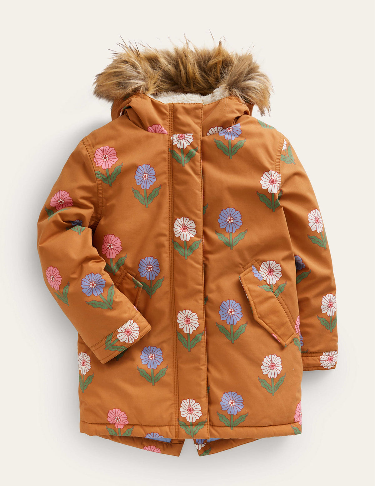 Authentischer Parka-Karamellbonbon Floral - Image 1