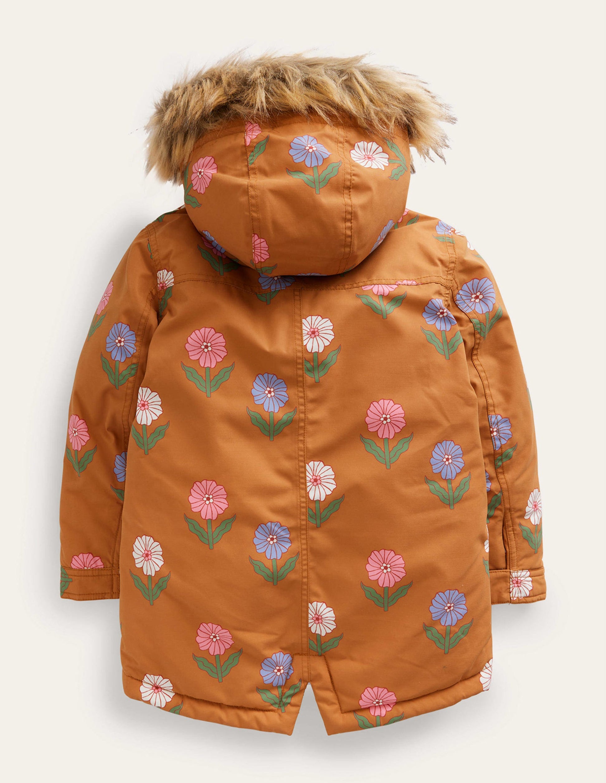Authentischer Parka-Karamellbonbon Floral-4