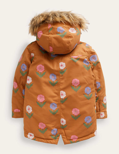 Authentischer Parka-Karamellbonbon Floral-4