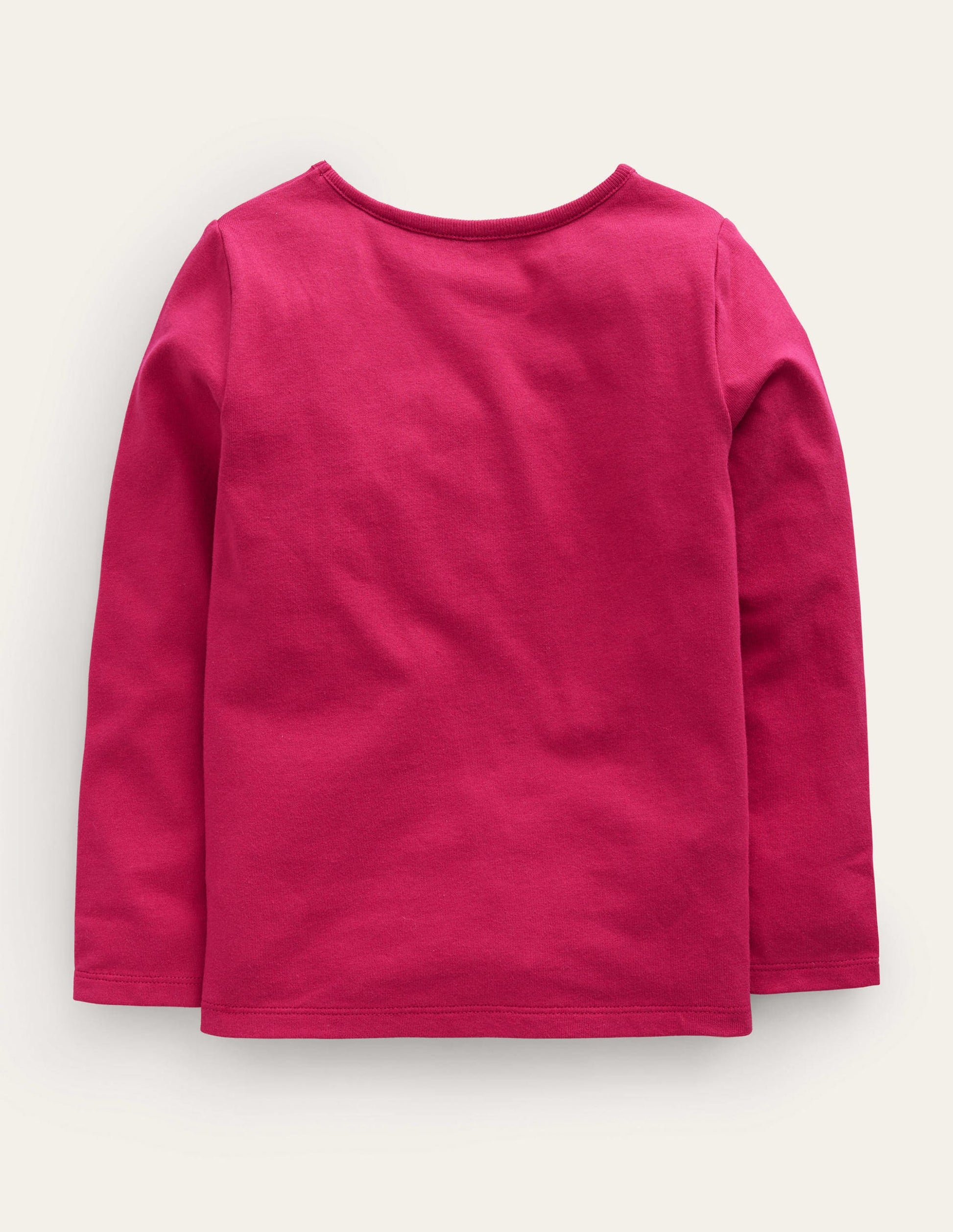 T-Shirt mit Puffärmeln und Applikation-Penelope-Rosa Hirsch-2