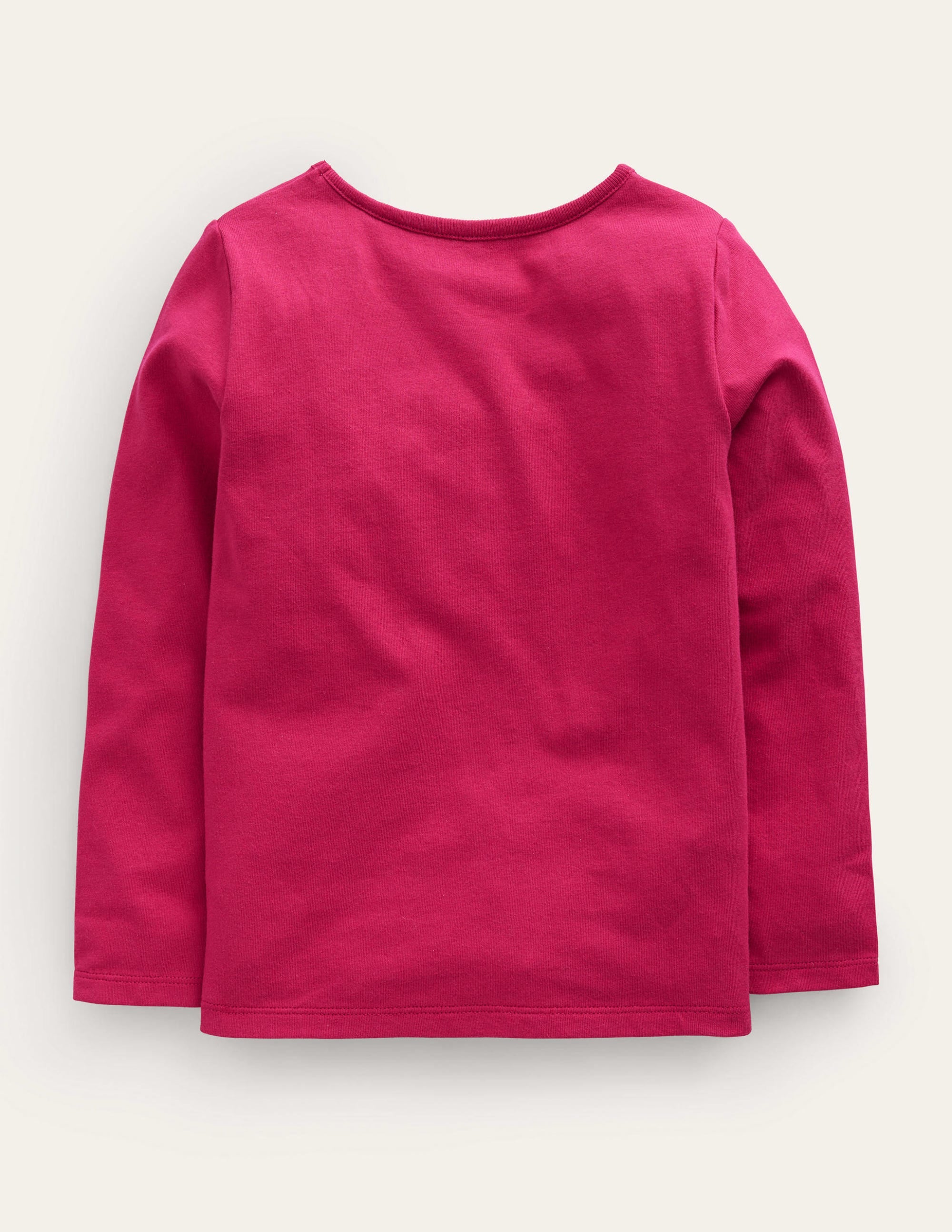 T-Shirt mit Puffärmeln und Applikation-Penelope-Rosa Hirsch - Image 2