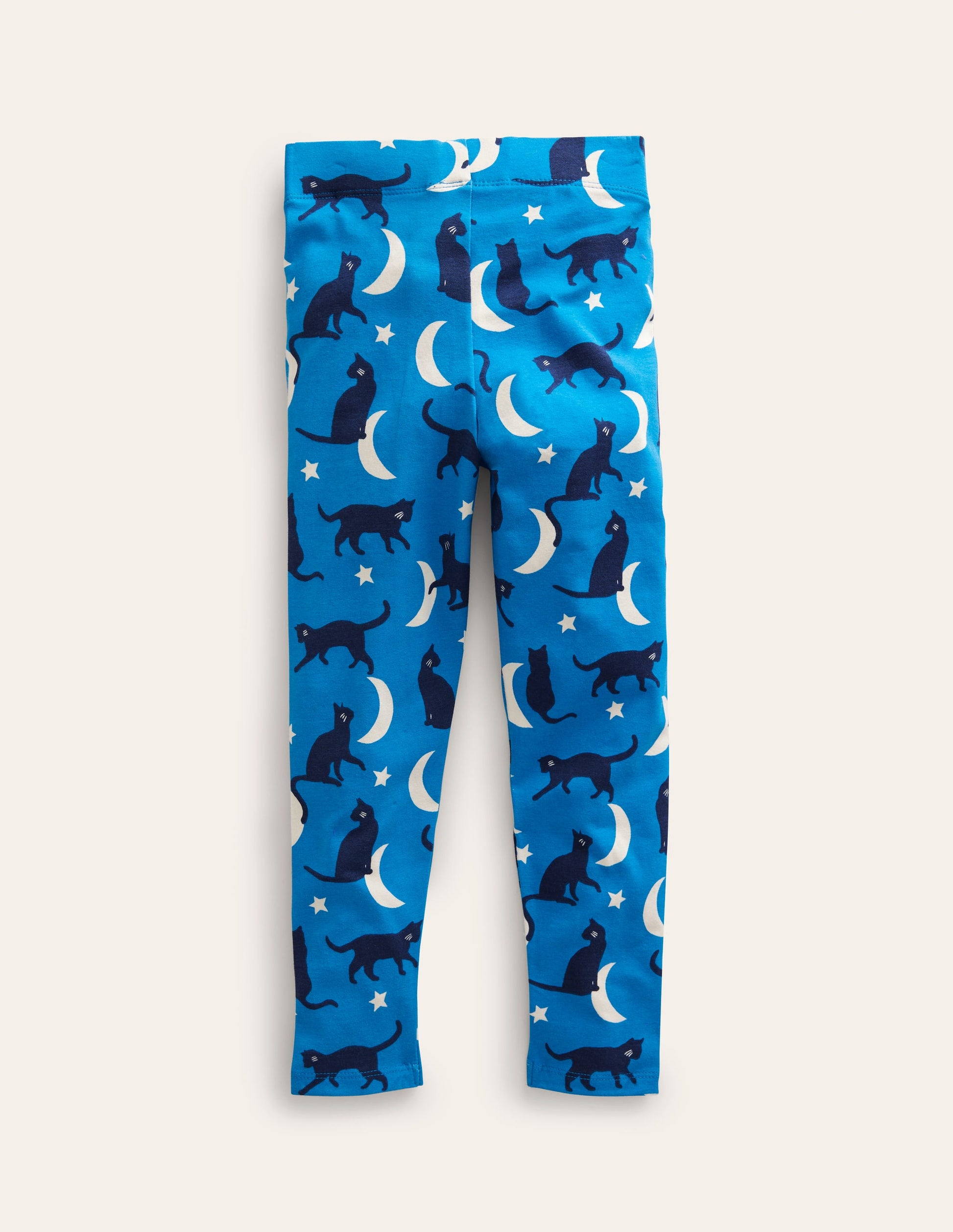 Legging fun-Chats bleu vif-2
