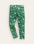 Legging fun-Licornes vert profond