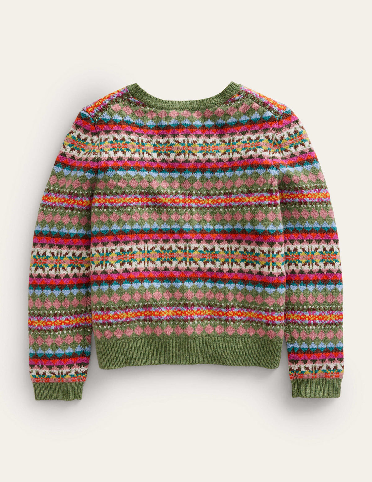 Fair-Isle-Strickjacke-Bunt Fair-Isle-2