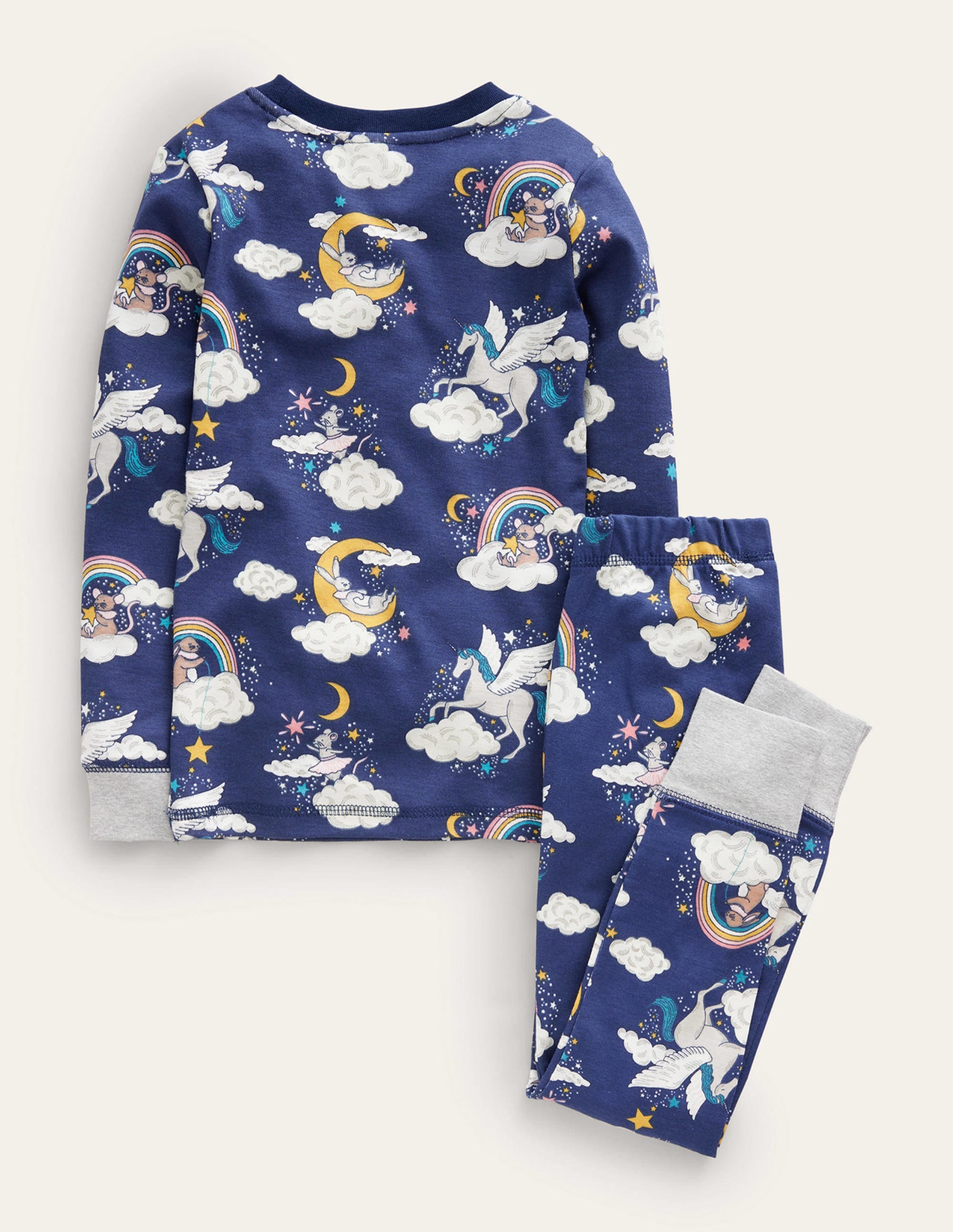 Eng anliegender, im Dunkeln leuchtender Pyjama-Schuluniform-Marineblau Magischer Himmel - Image 2