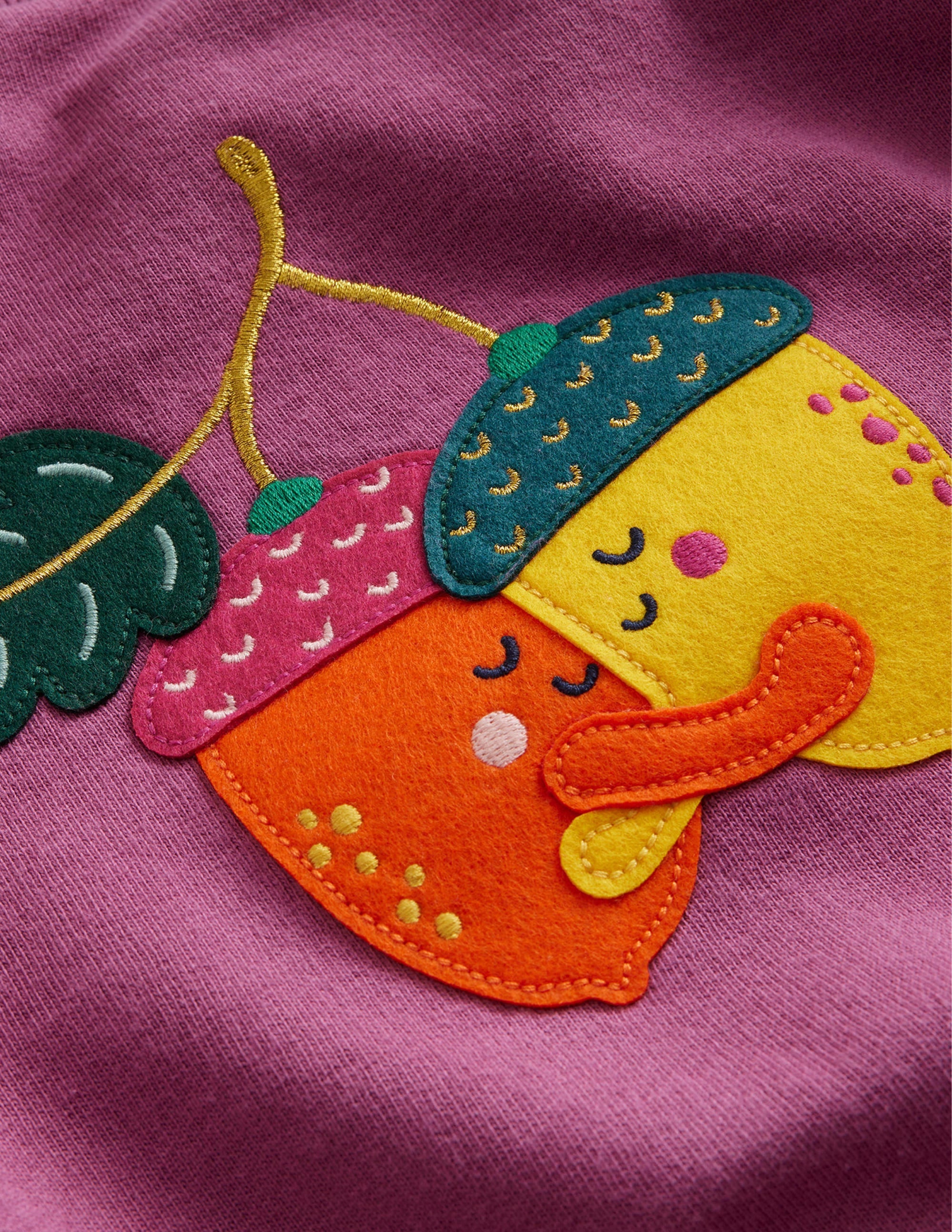 Sweatshirt mit Applikation-Teetassen-Rosa Ahorn - Image 3