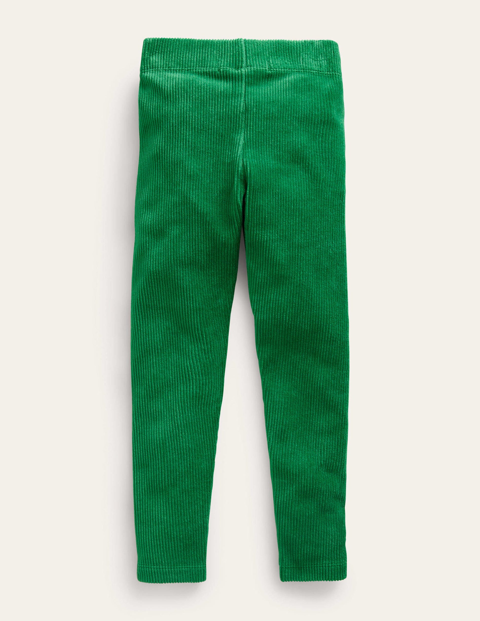 Leggings aus Velours-Rippstrick-Monster-Grün-1